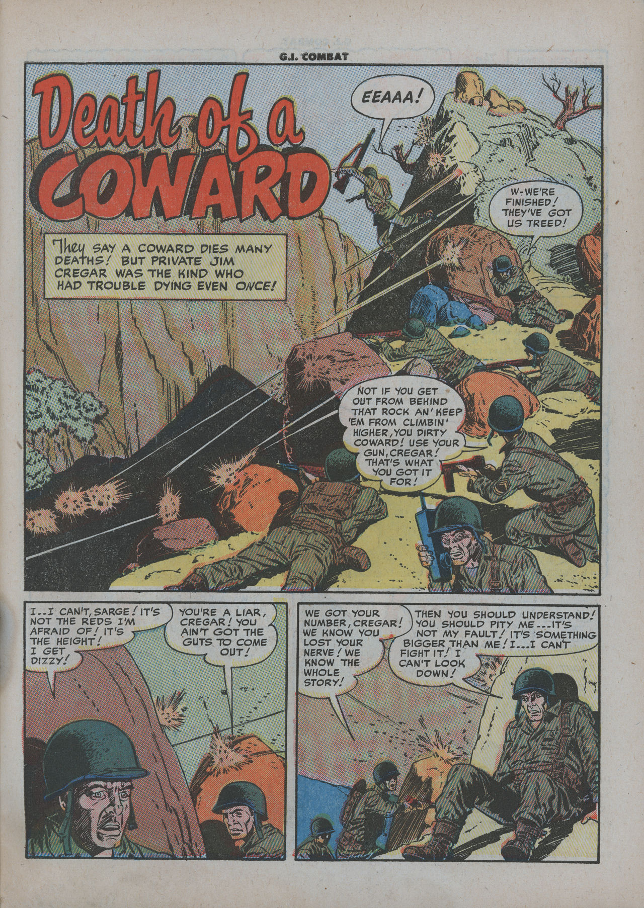 Read online G.I. Combat (1952) comic -  Issue #5 - 27