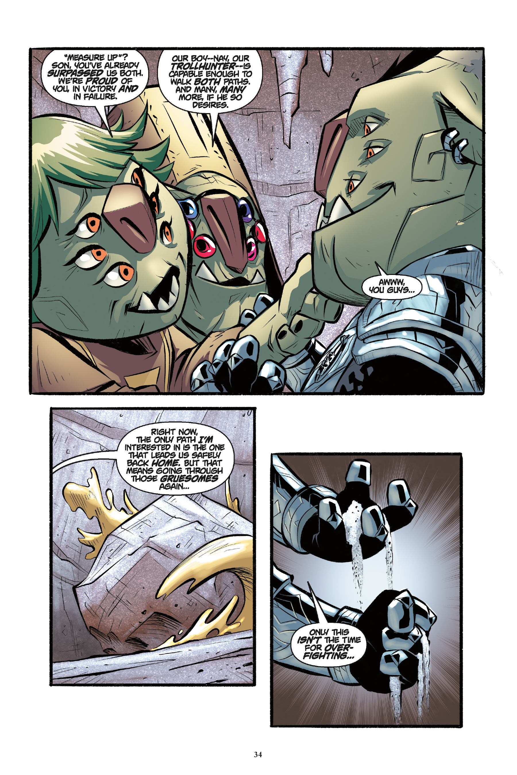 Read online Trollhunters: Tales of Arcadia-The Felled comic -  Issue # TPB - 35