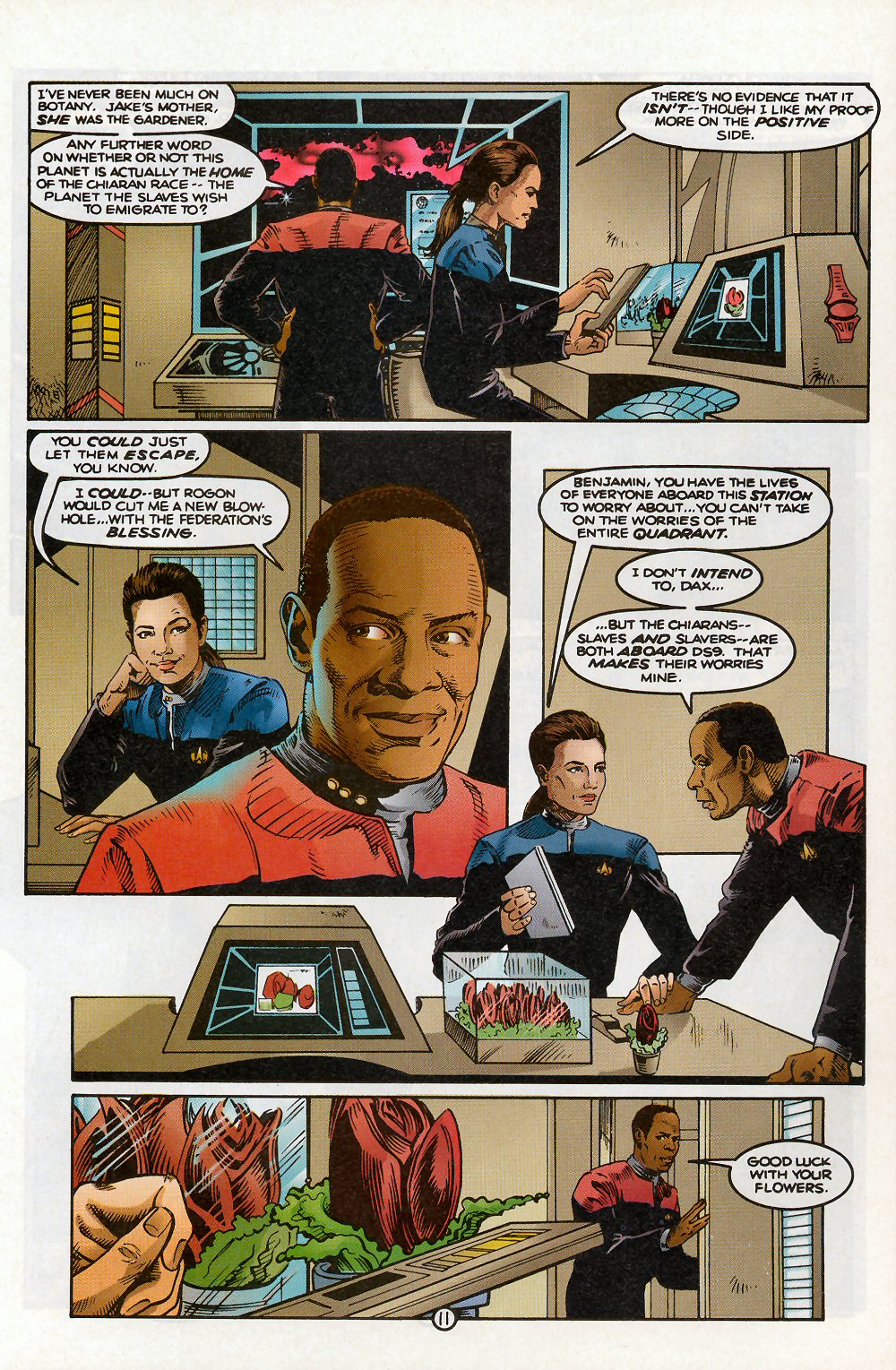 Read online Star Trek: Deep Space Nine (1993) comic -  Issue #5 - 13