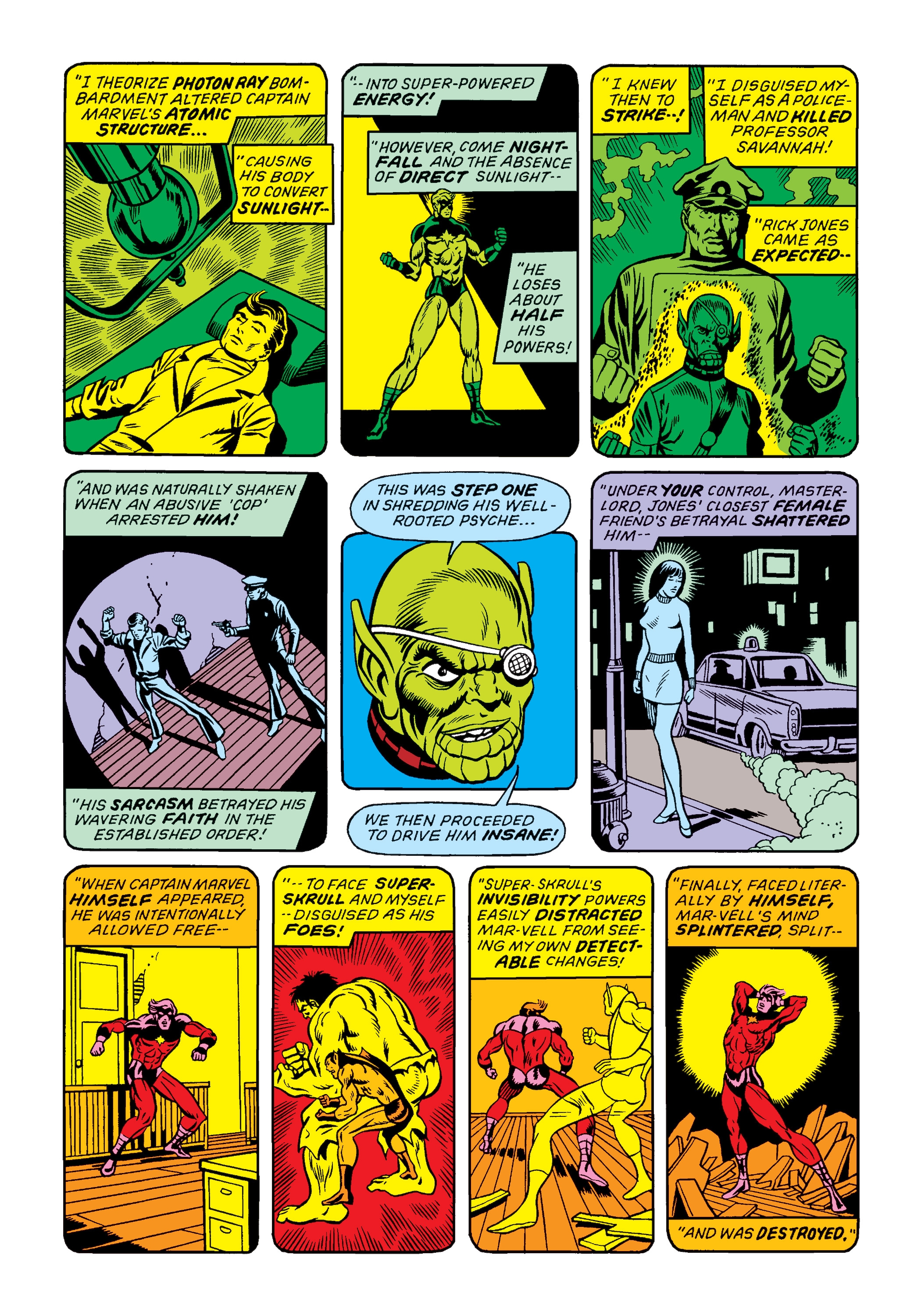 Read online Marvel Masterworks: Captain Marvel comic -  Issue # TPB 3 (Part 2) - 4