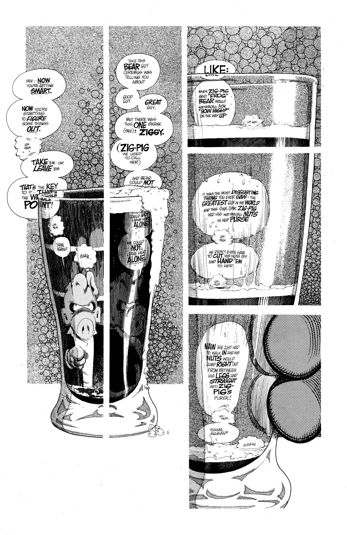 Read online Cerebus comic -  Issue #224 - 17