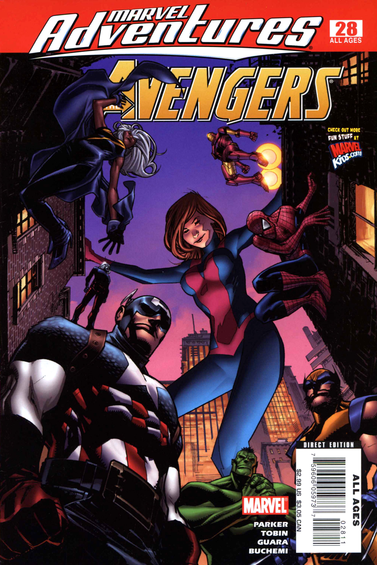 Read online Marvel Adventures The Avengers comic -  Issue #28 - 1