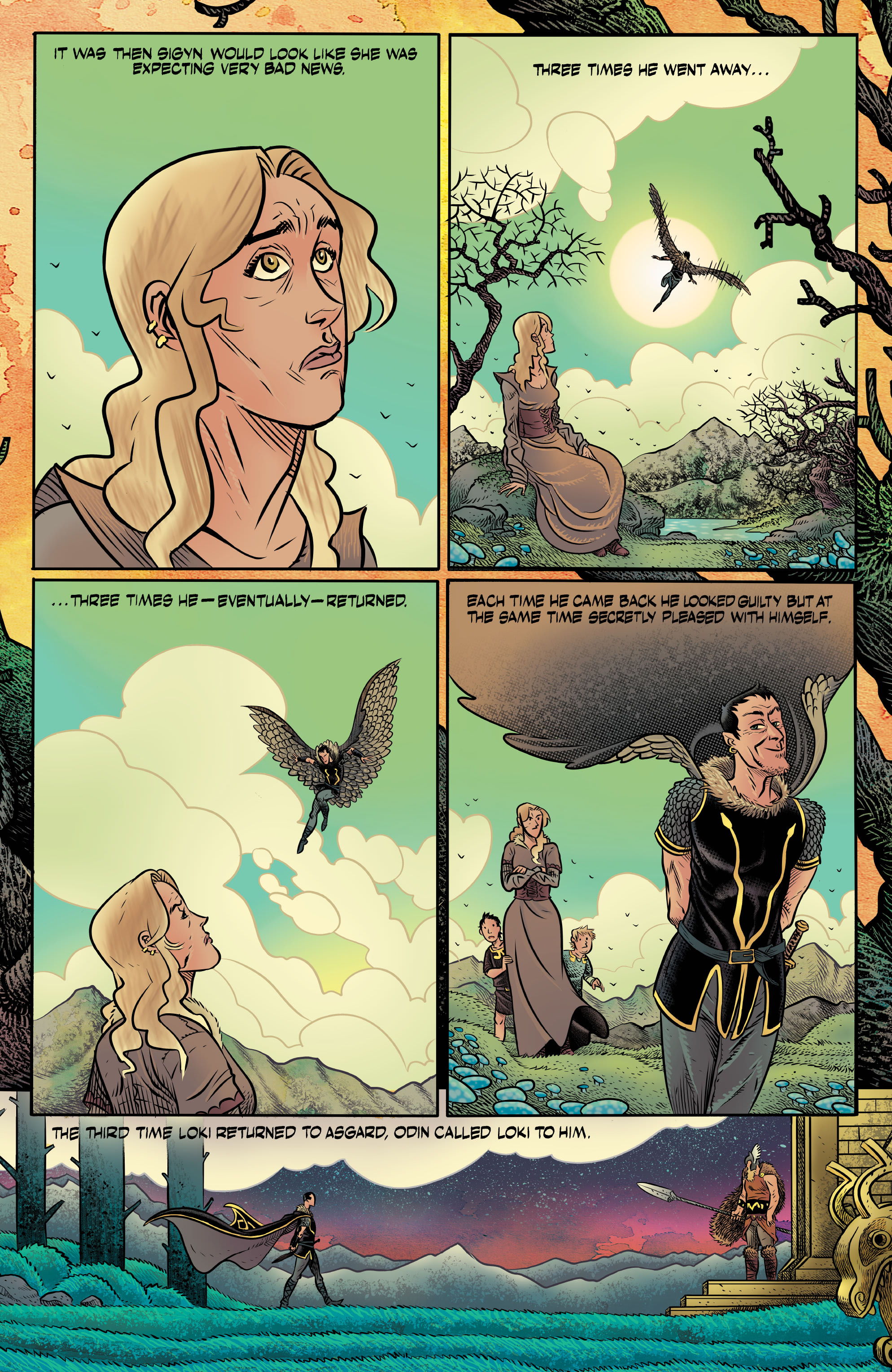 Read online Norse Mythology comic -  Issue #4 - 16