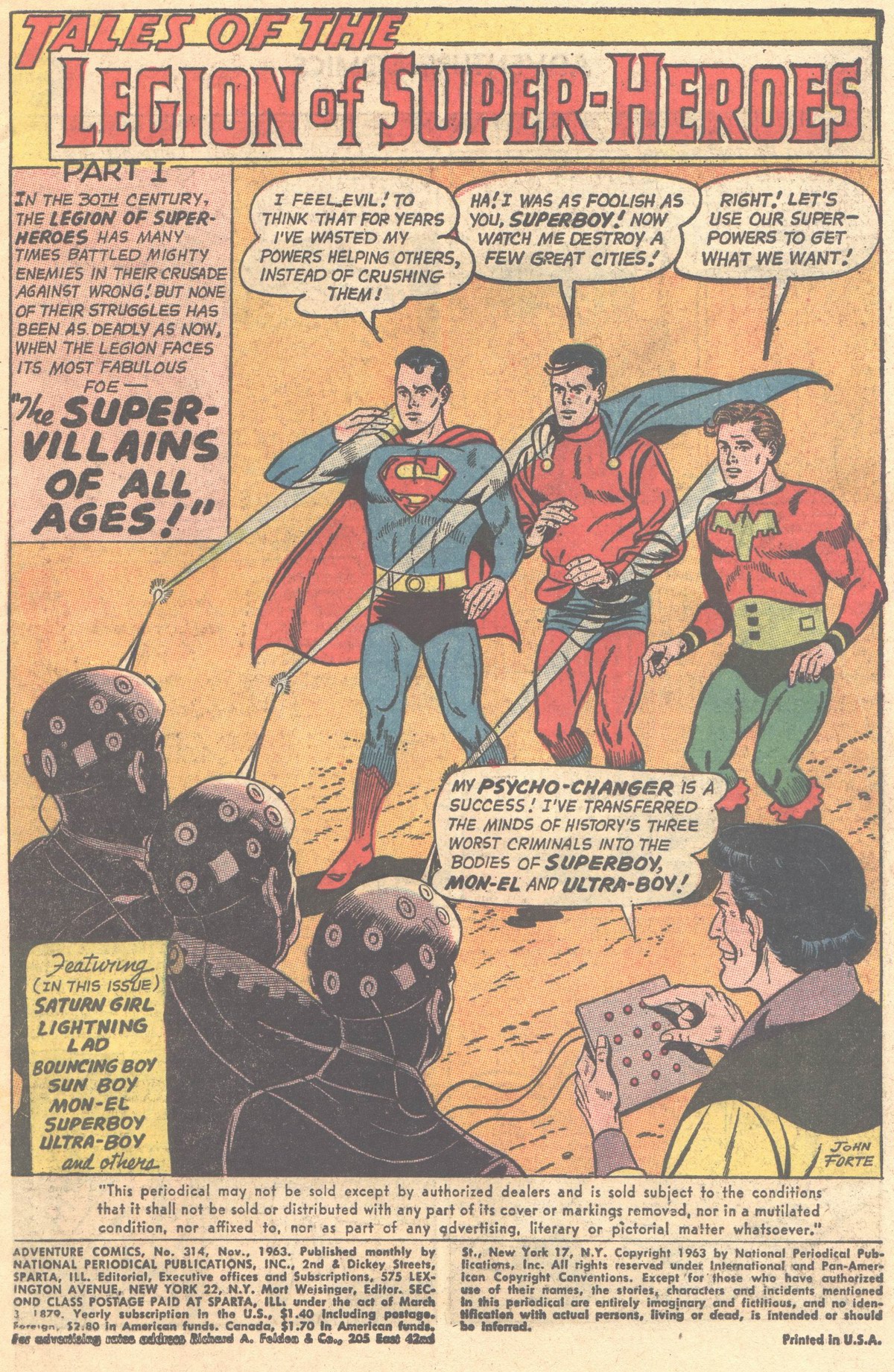 Read online Adventure Comics (1938) comic -  Issue #314 - 3