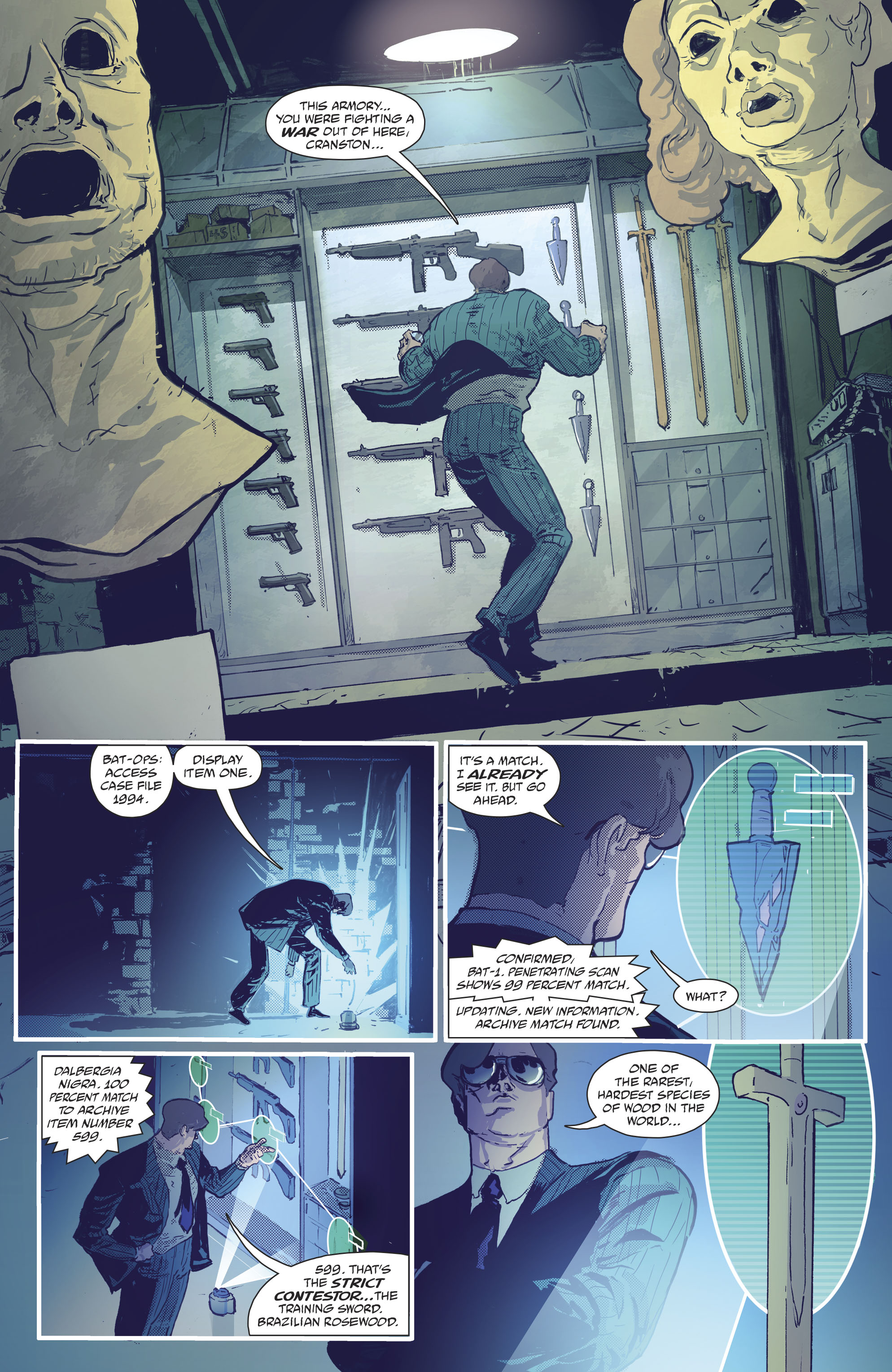 Read online Batman/Shadow comic -  Issue #1 - 24