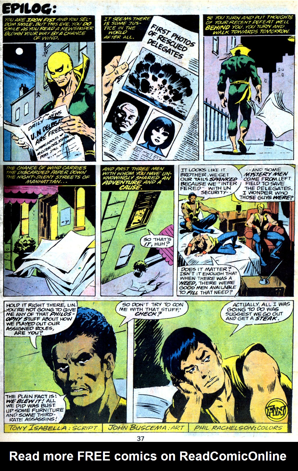 Read online Savage Fists Of Kung Fu comic -  Issue # TPB - 37