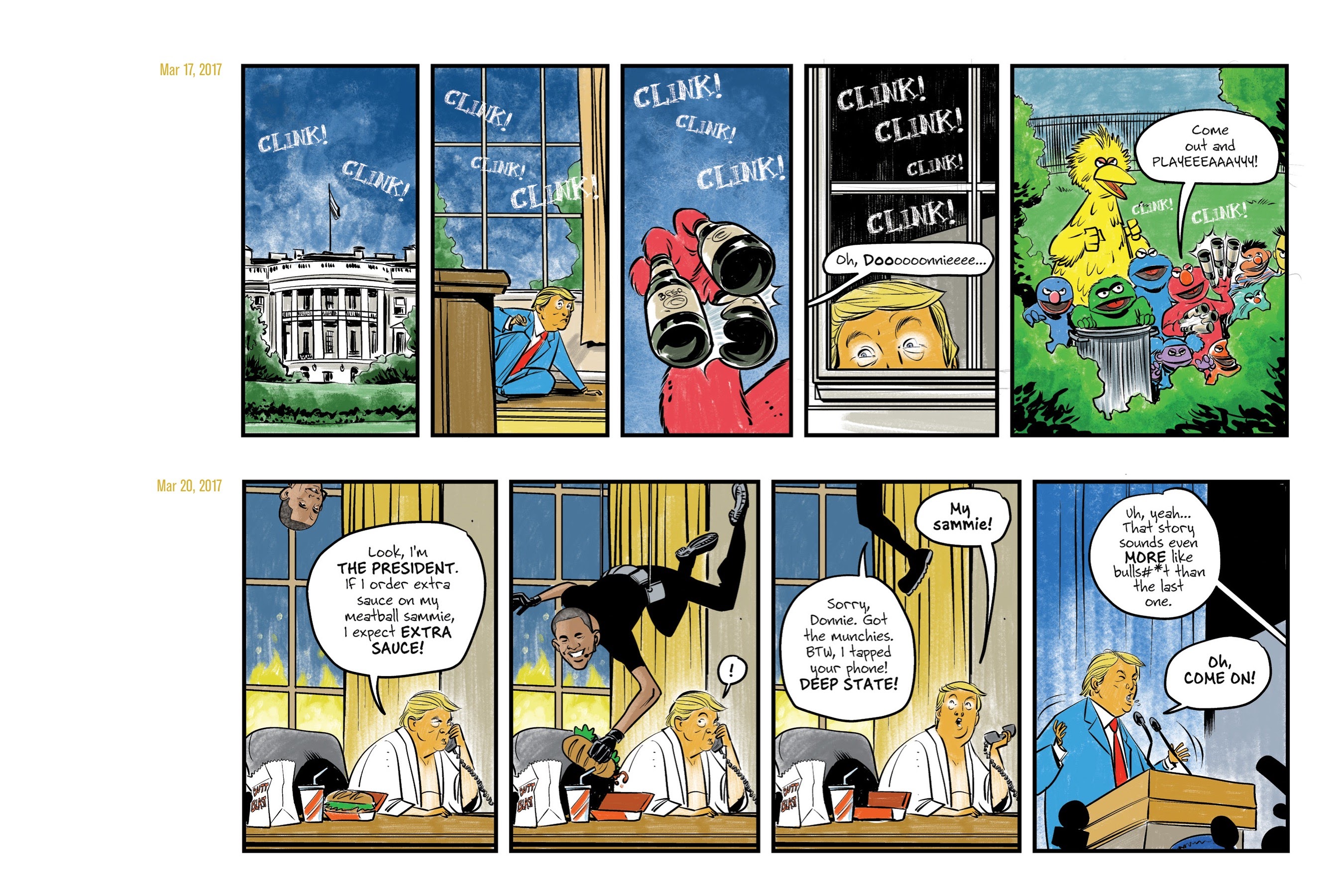 Read online Lil' Donnie: Executive Privilege comic -  Issue # TPB - 20