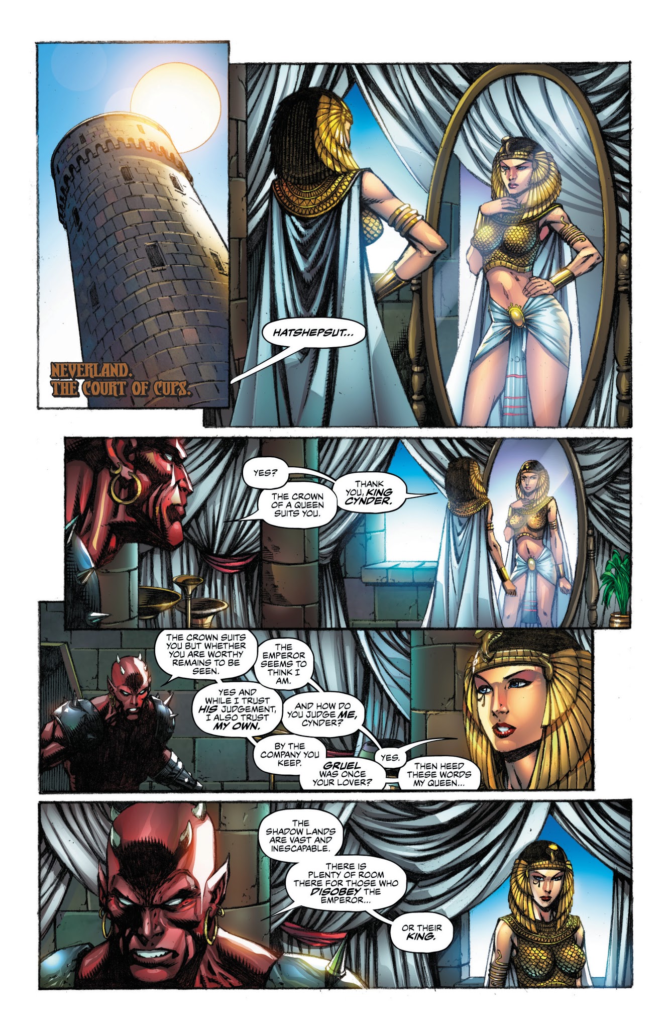 Read online Grimm Fairy Tales: Tarot comic -  Issue #1 - 19