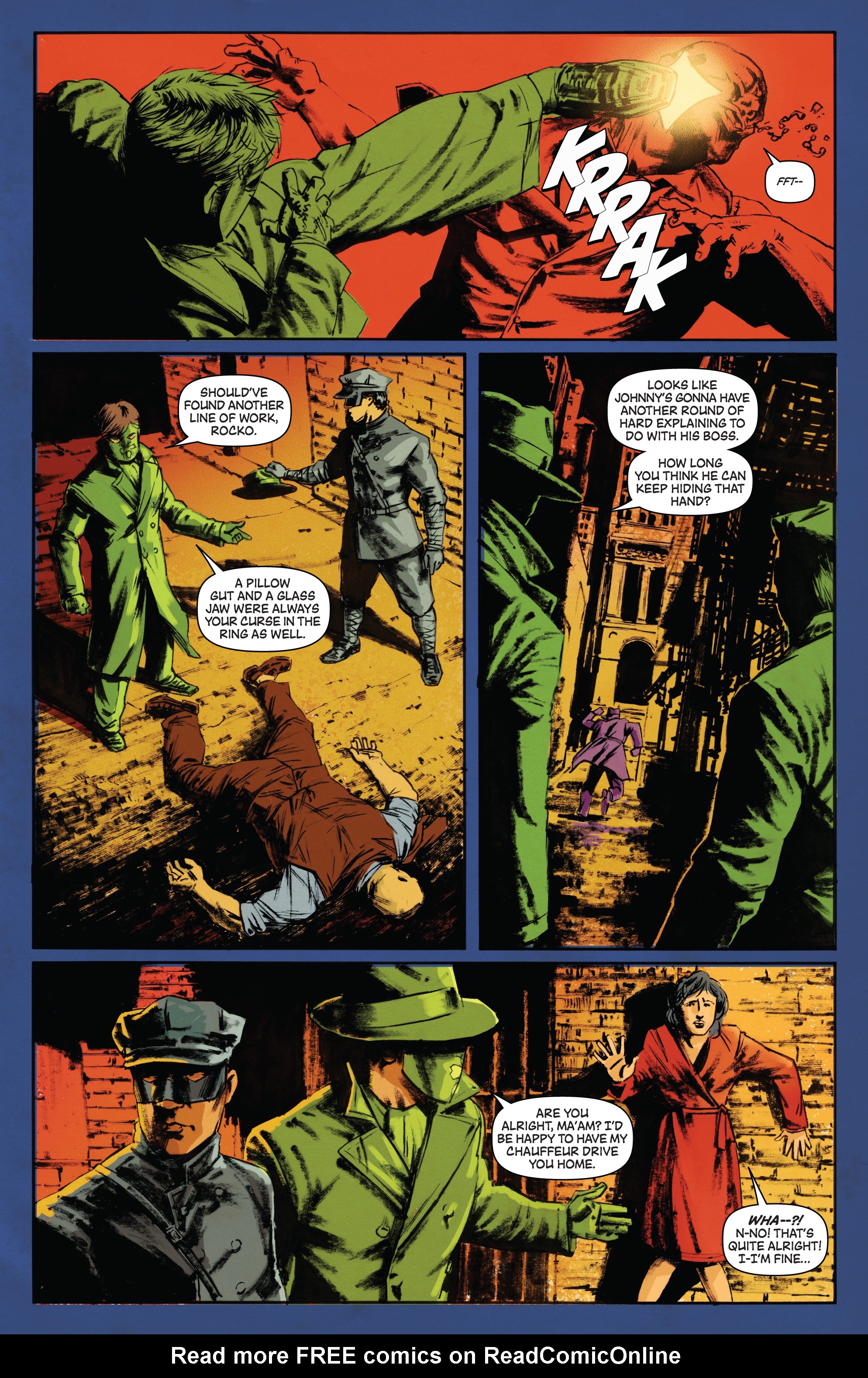 Read online Green Hornet: Year One comic -  Issue #4 - 21