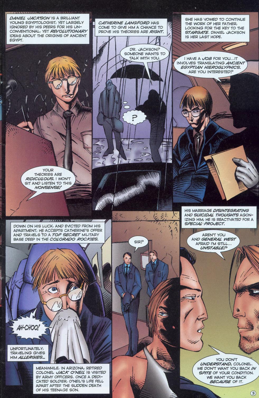 Read online Stargate comic -  Issue #1 - 5
