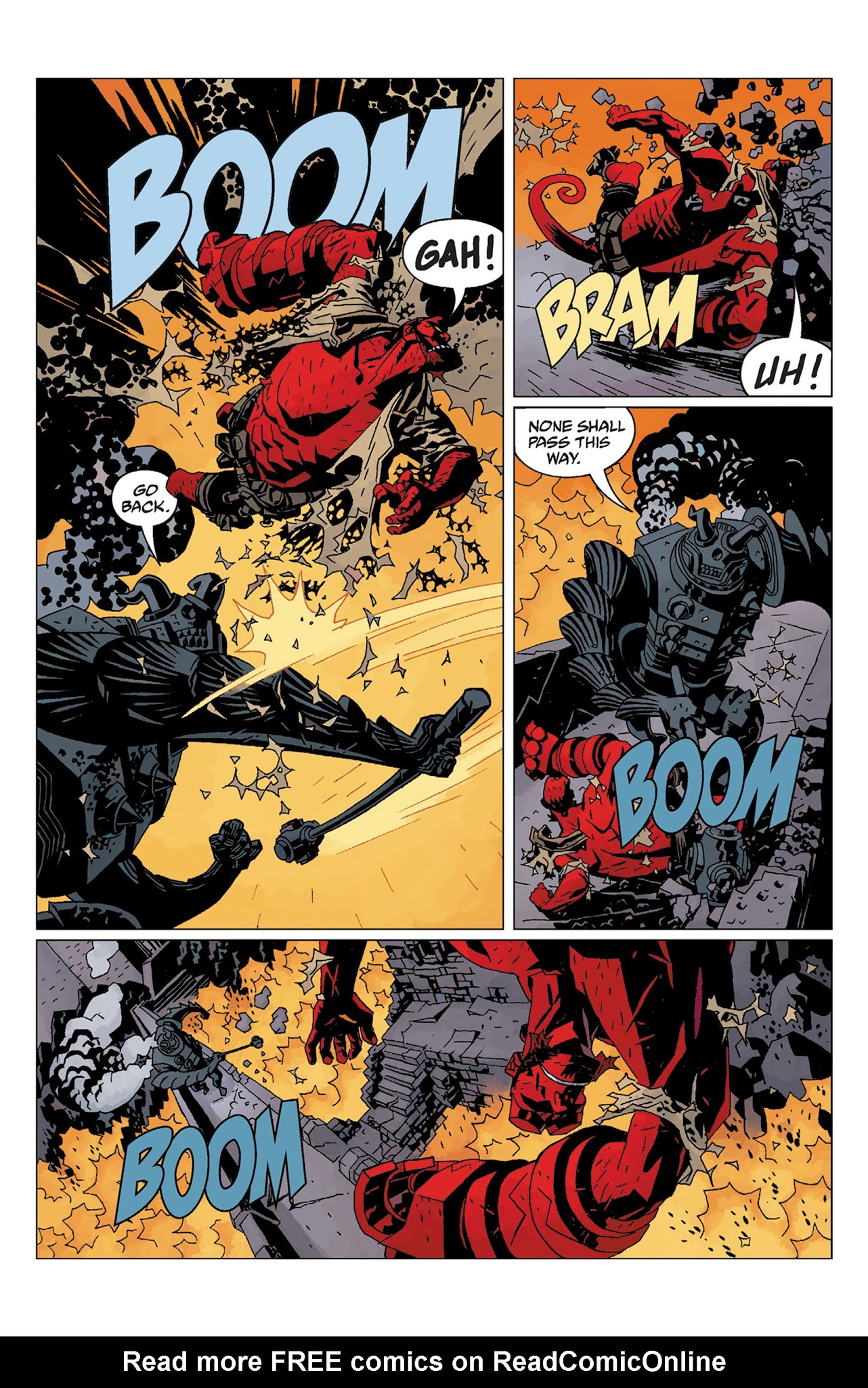 Read online Hellboy: The Wild Hunt comic -  Issue # TPB - 102