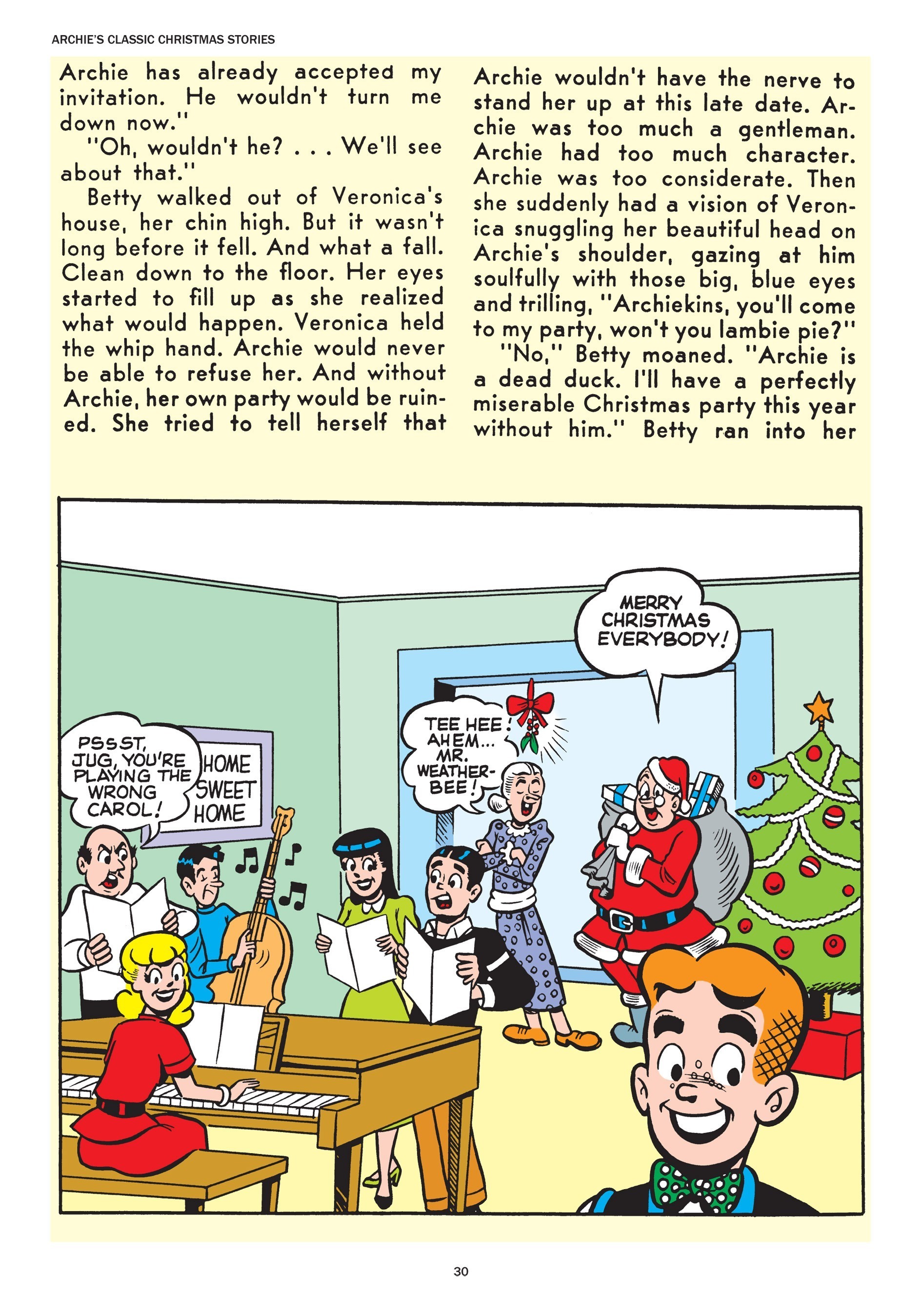 Read online Archie's Classic Christmas Stories comic -  Issue # TPB - 31