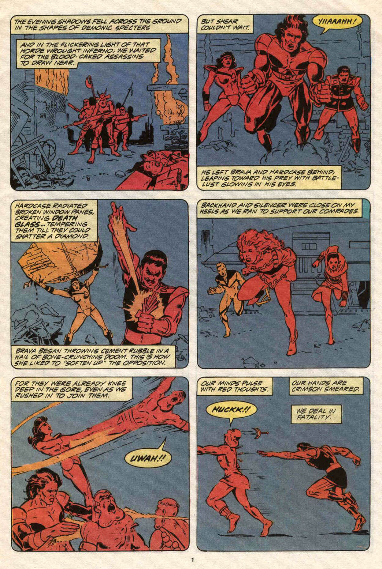 Read online Strikeforce: Morituri comic -  Issue #21 - 3