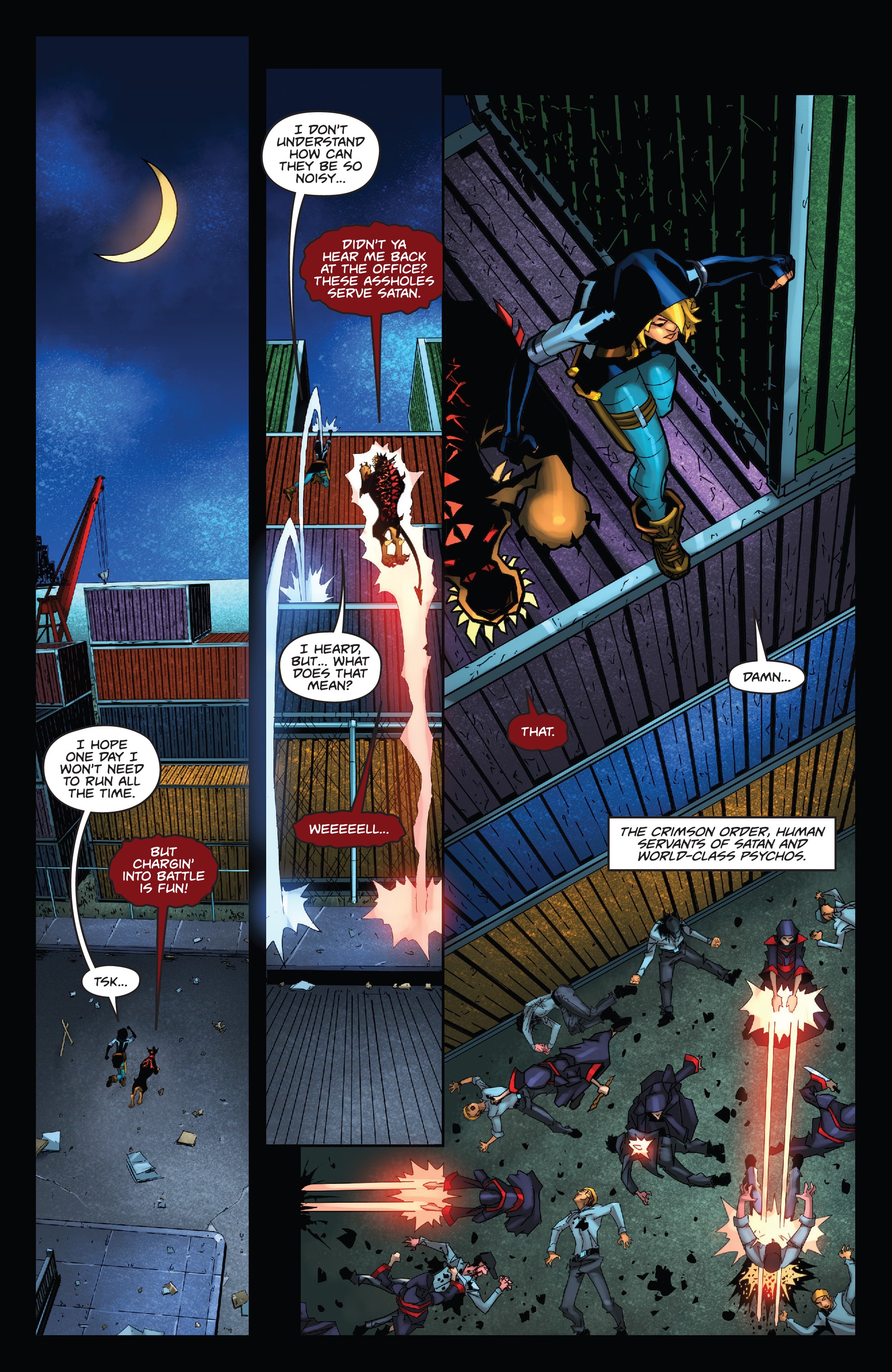 Read online Obey Me comic -  Issue #3 - 6