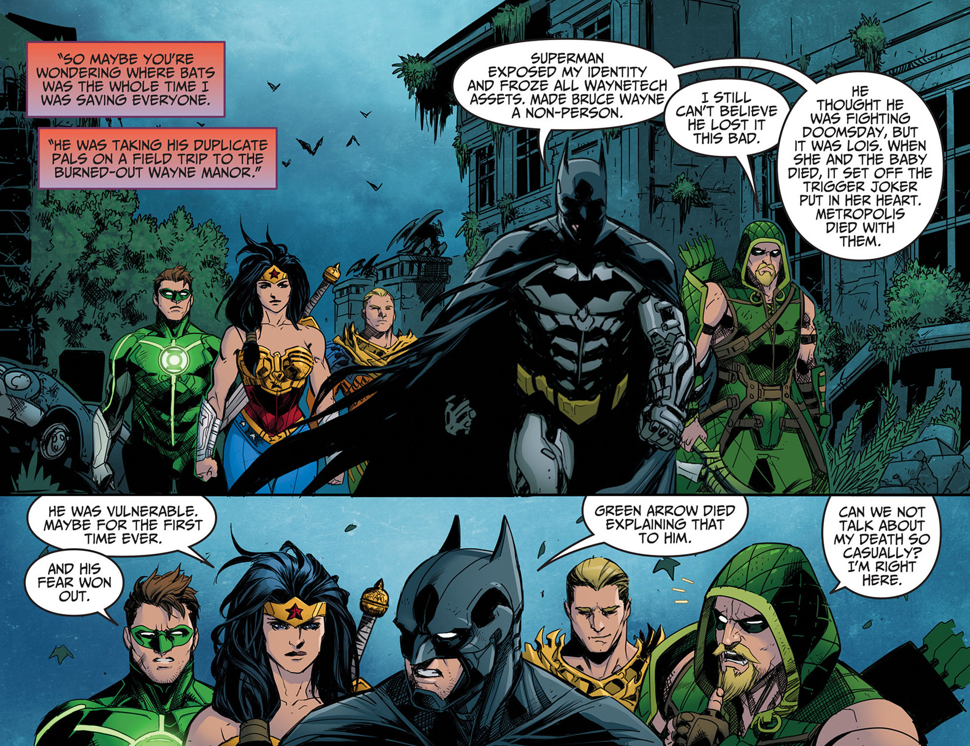 Read online Injustice: Ground Zero comic -  Issue #10 - 4