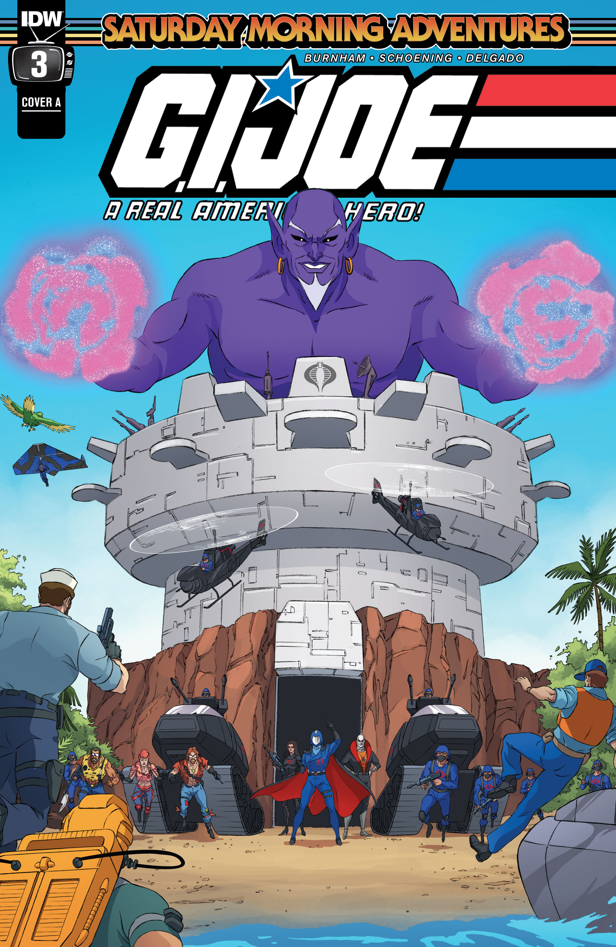 Read online G.I. Joe: Saturday Morning Adventures comic -  Issue #3 - 1