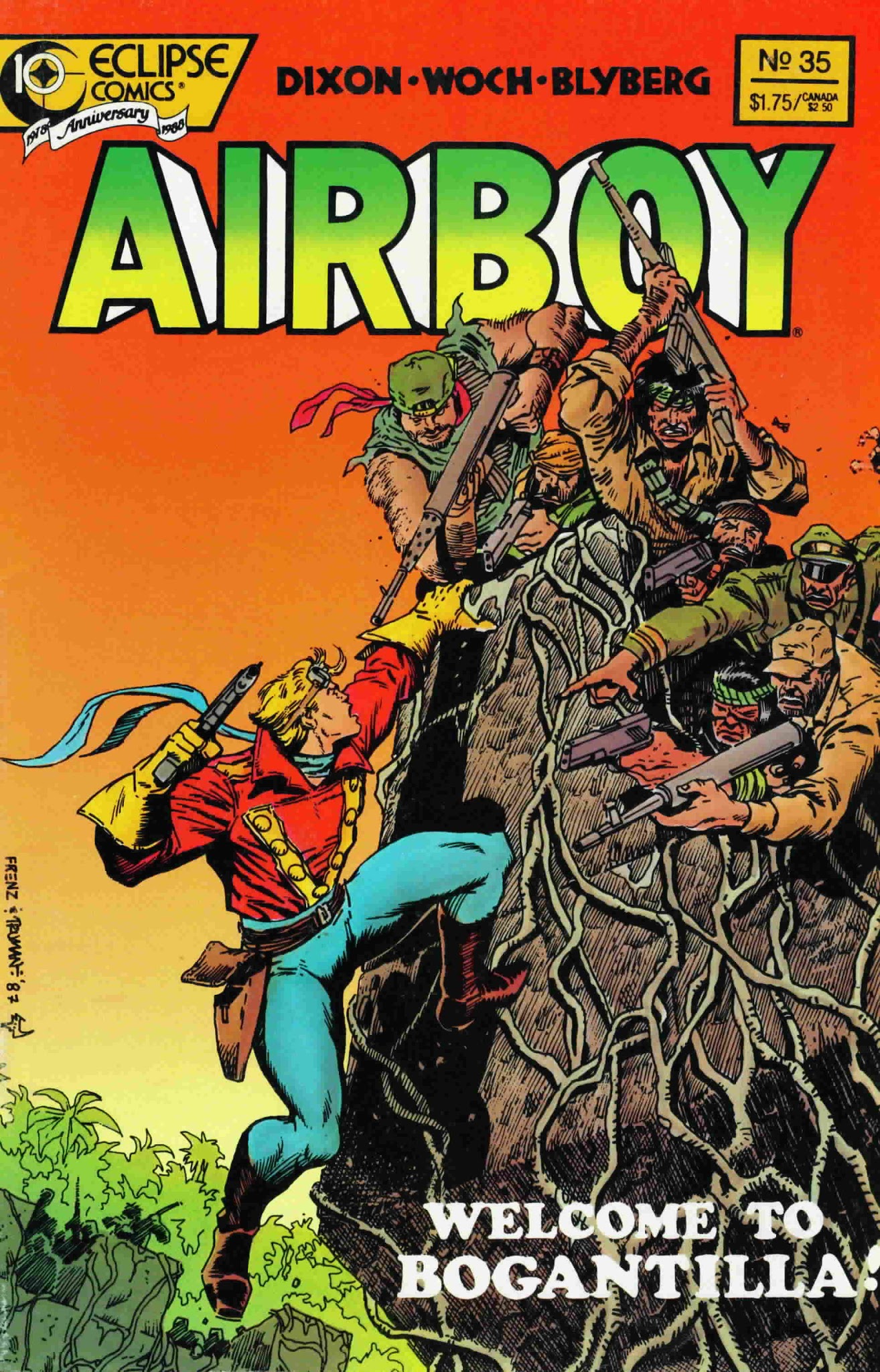 Read online Airboy (1986) comic -  Issue #35 - 1