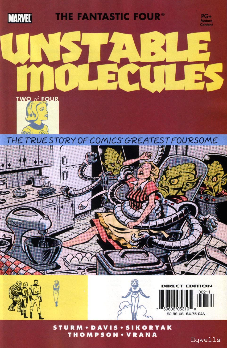 Read online Startling Stories: Fantastic Four - Unstable Molecules comic -  Issue #2 - 1