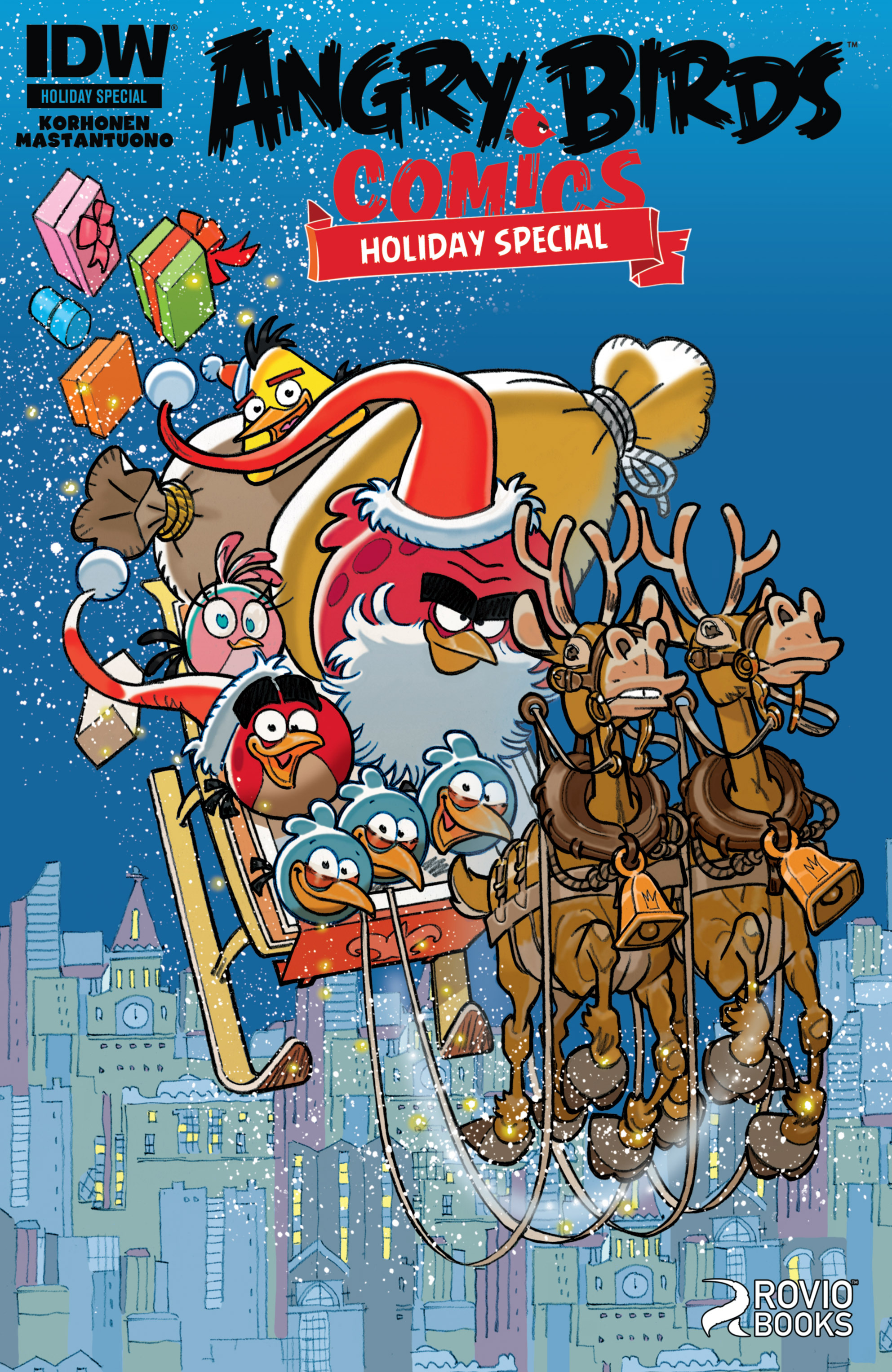 Read online Angry Birds Comics (2014) comic -  Issue # _Holiday Special - 1