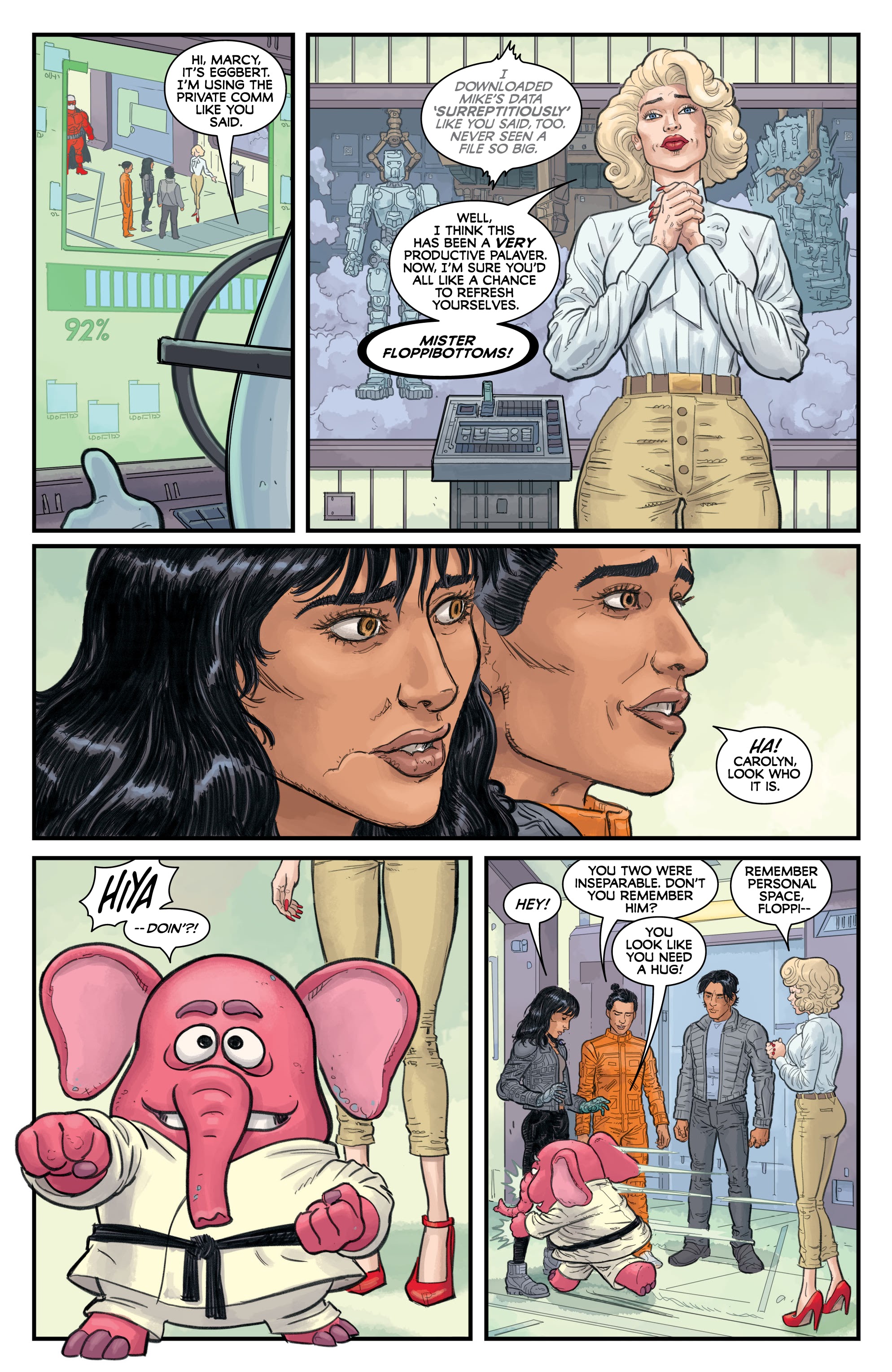 Read online Post Americana comic -  Issue #5 - 10