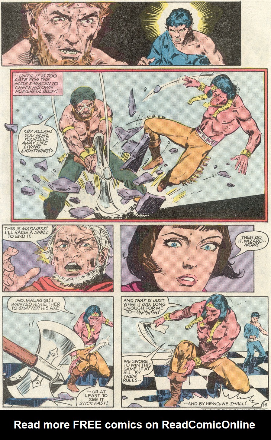 Read online Arak Son of Thunder comic -  Issue #40 - 16