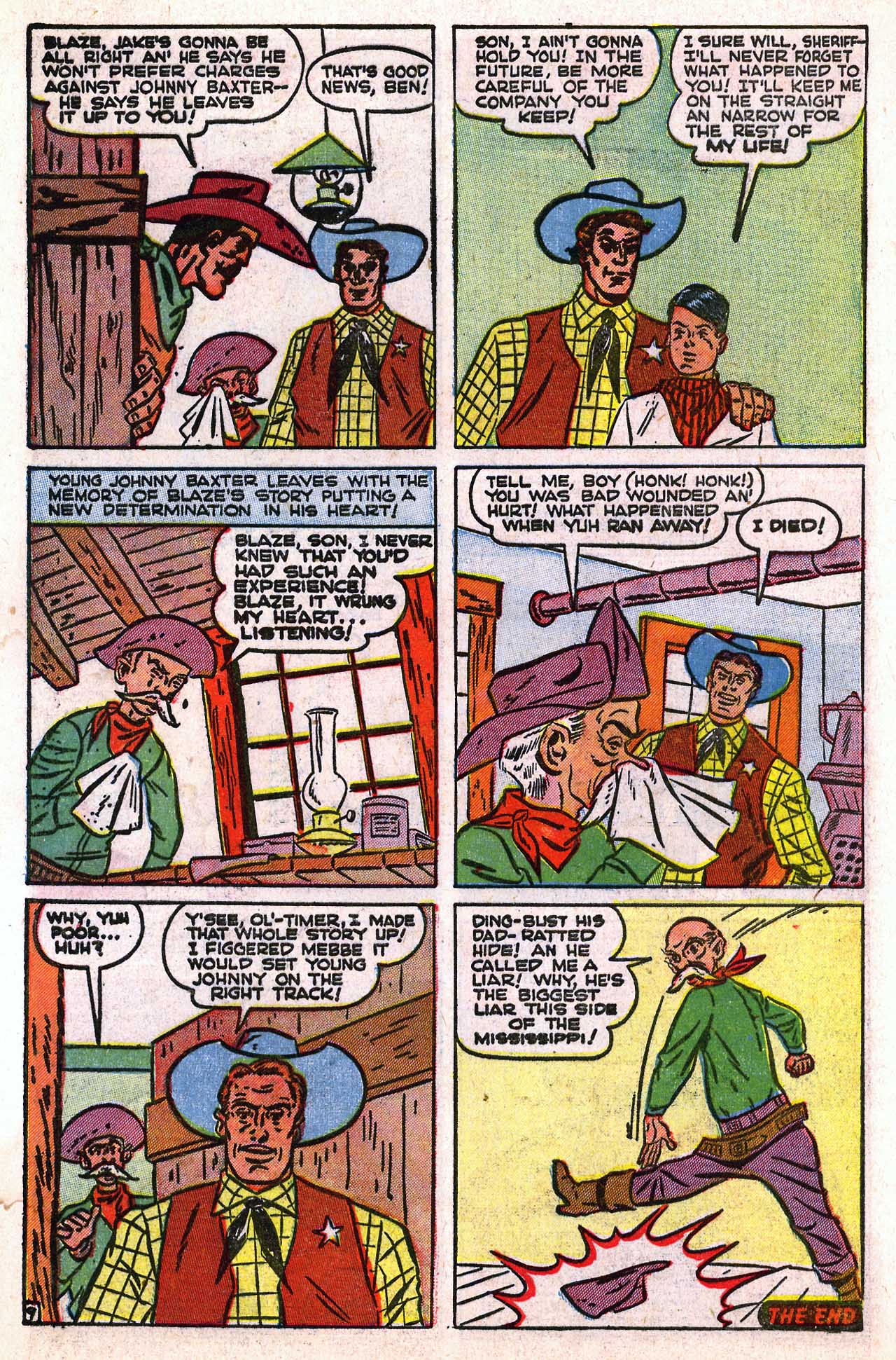 Read online Blaze Carson comic -  Issue #5 - 32
