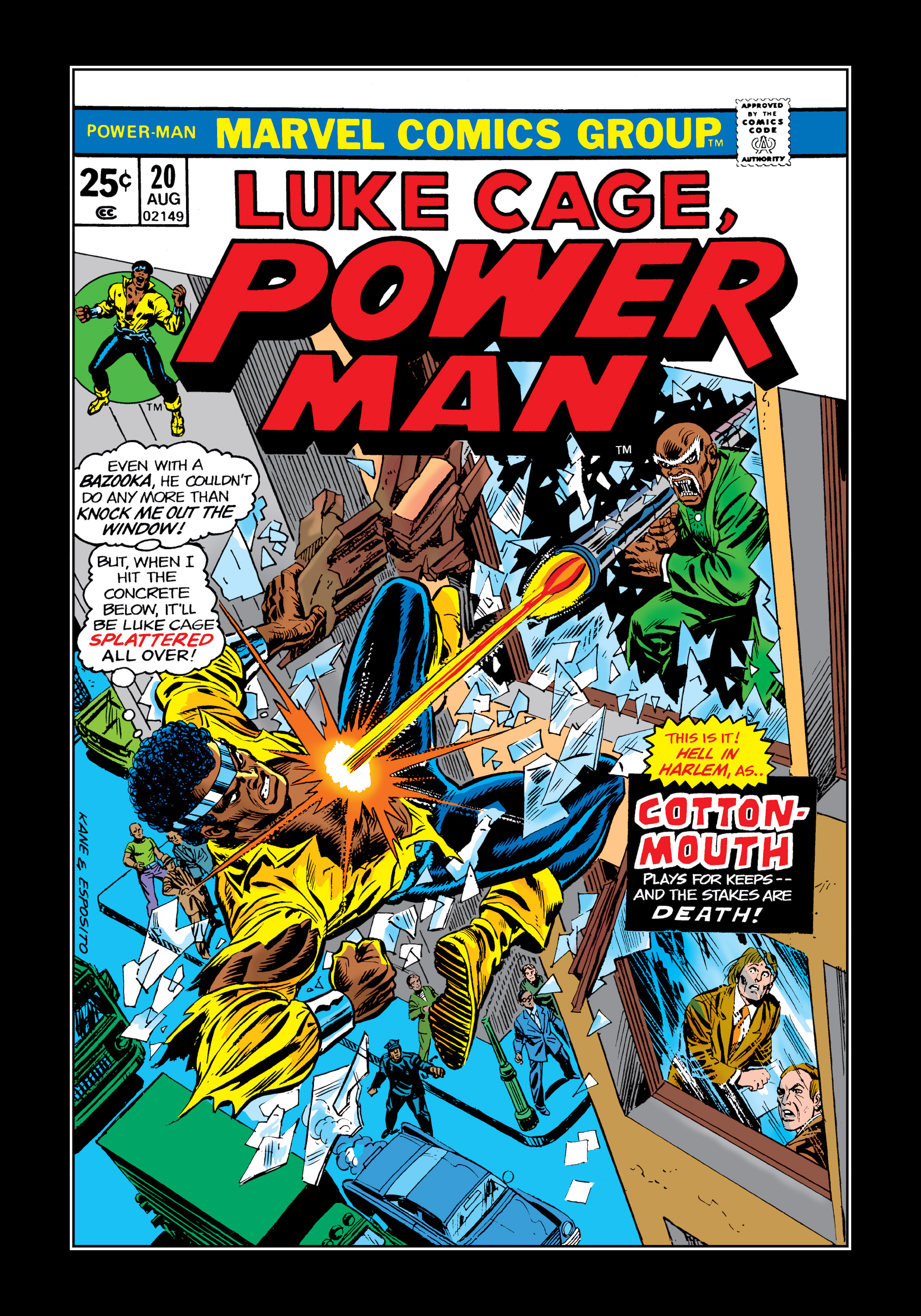 Read online Marvel Masterworks: Luke Cage, Power Man comic -  Issue # TPB 2 (Part 1) - 68
