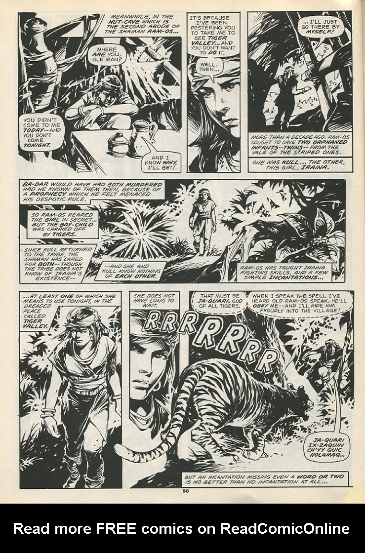 Read online The Savage Sword Of Conan comic -  Issue #192 - 52