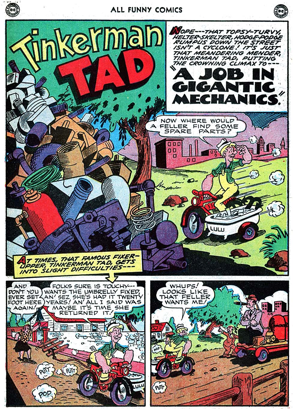 Read online All Funny Comics comic -  Issue #14 - 32