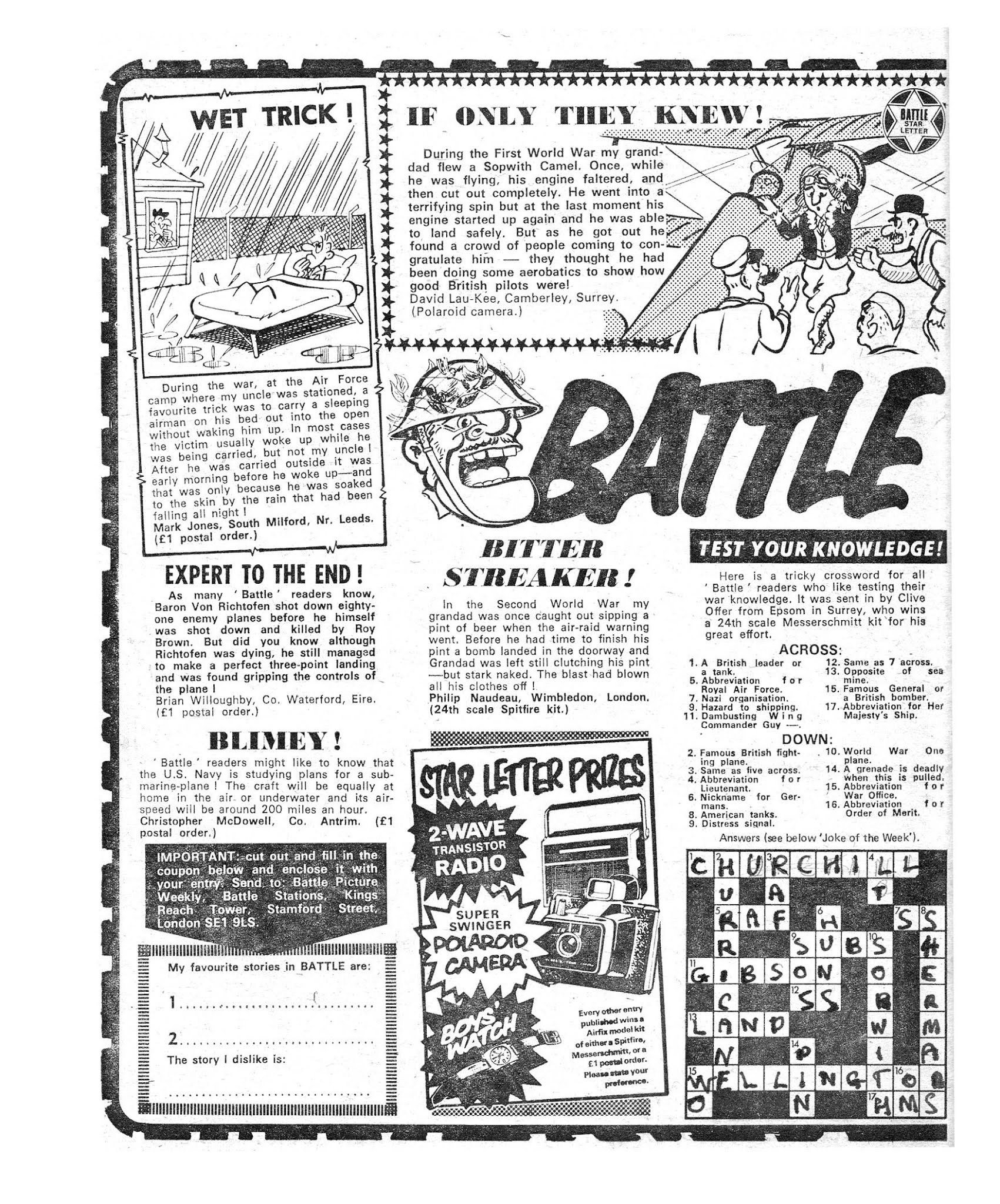 Read online Battle Picture Weekly comic -  Issue #64 - 22