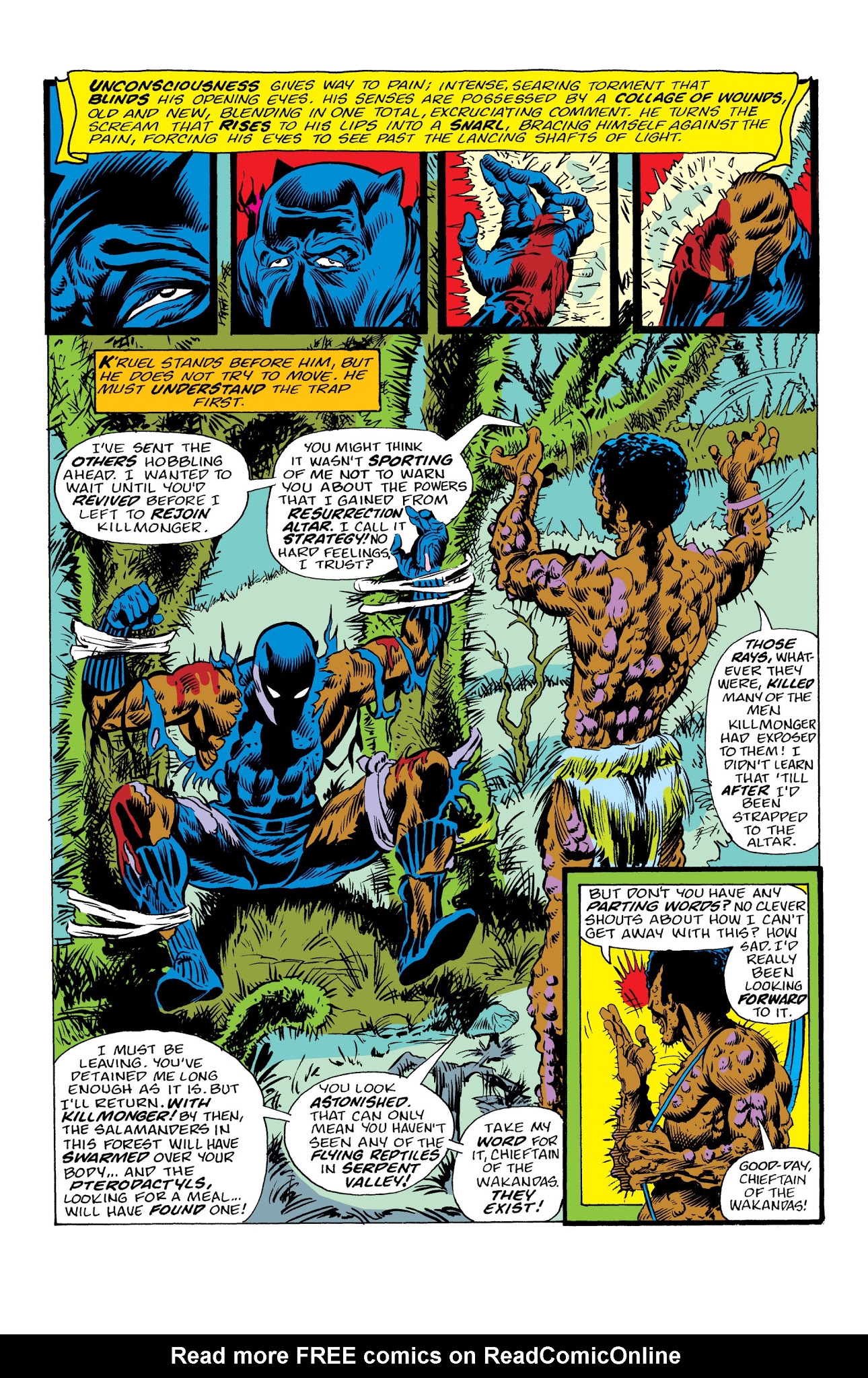 Read online Marvel Masterworks: The Black Panther comic -  Issue # TPB 1 - 159