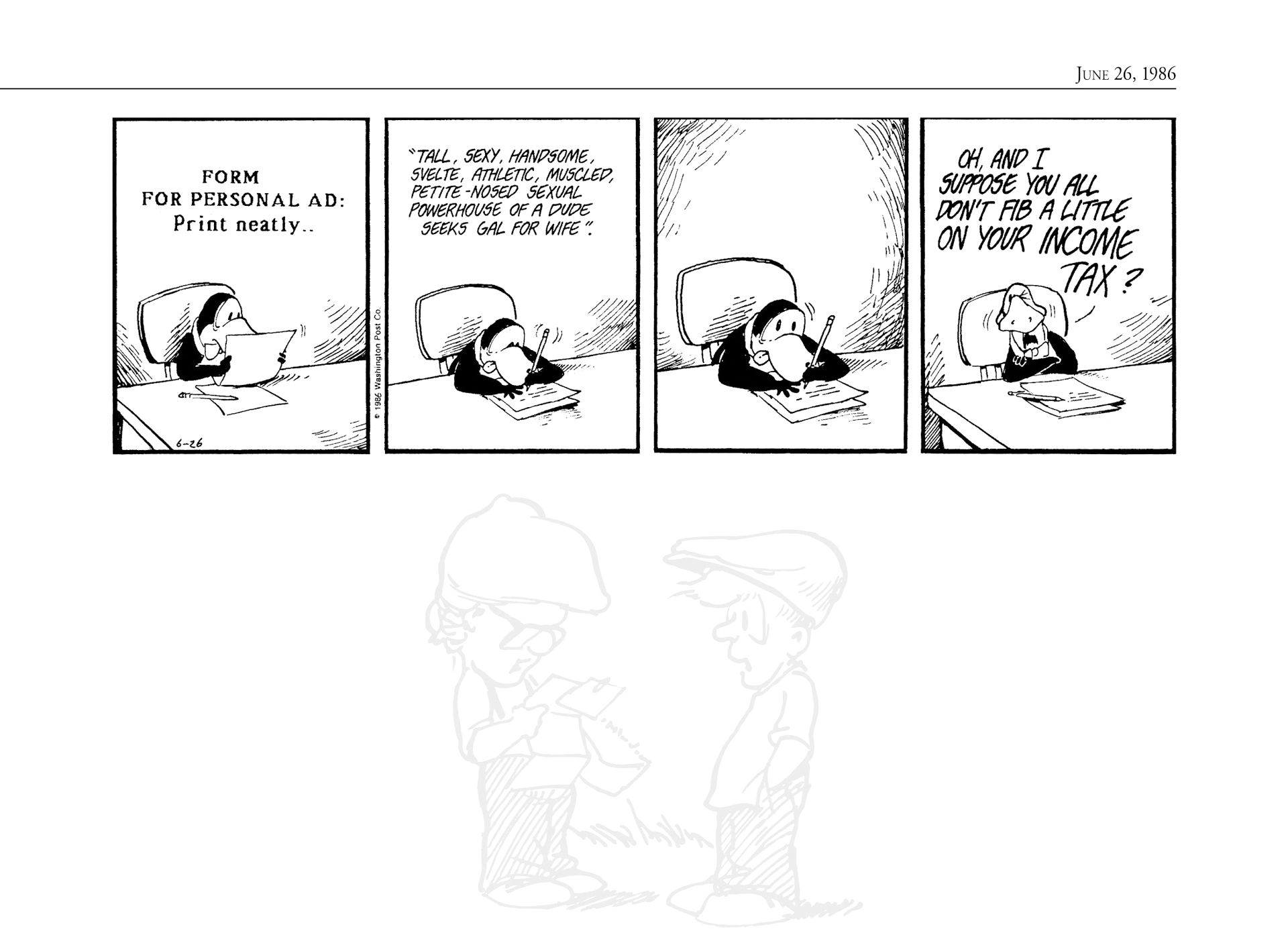 Read online The Bloom County Digital Library comic -  Issue # TPB 6 (Part 2) - 36