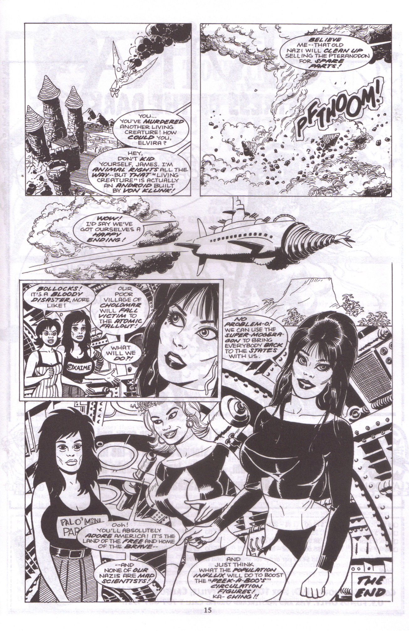 Read online Elvira, Mistress of the Dark comic -  Issue #48 - 17