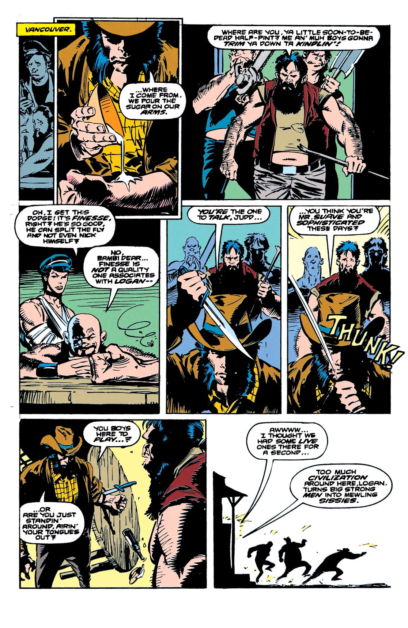 Read online Wolverine By Larry Hama & Marc Silvestri comic -  Issue # TPB 1 (Part 2) - 100