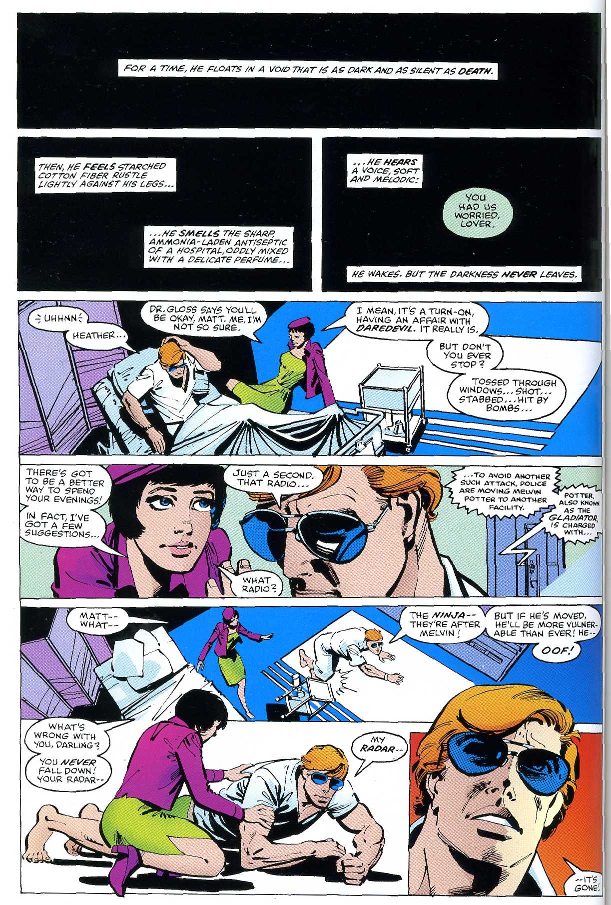 Read online Daredevil Visionaries: Frank Miller comic -  Issue # TPB 2 - 154