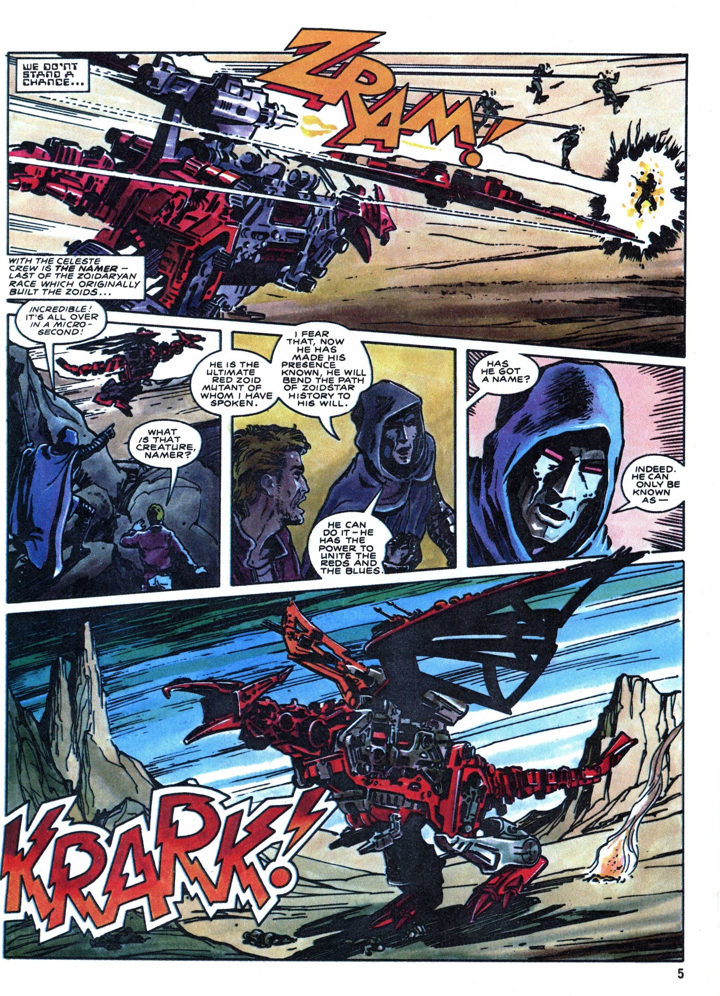 Read online Spider-Man and Zoids comic -  Issue #3 - 5