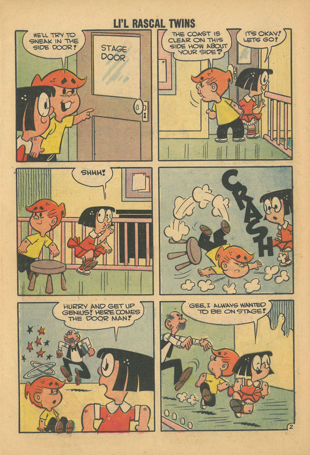 Read online Li'l Rascal Twins comic -  Issue #8 - 9