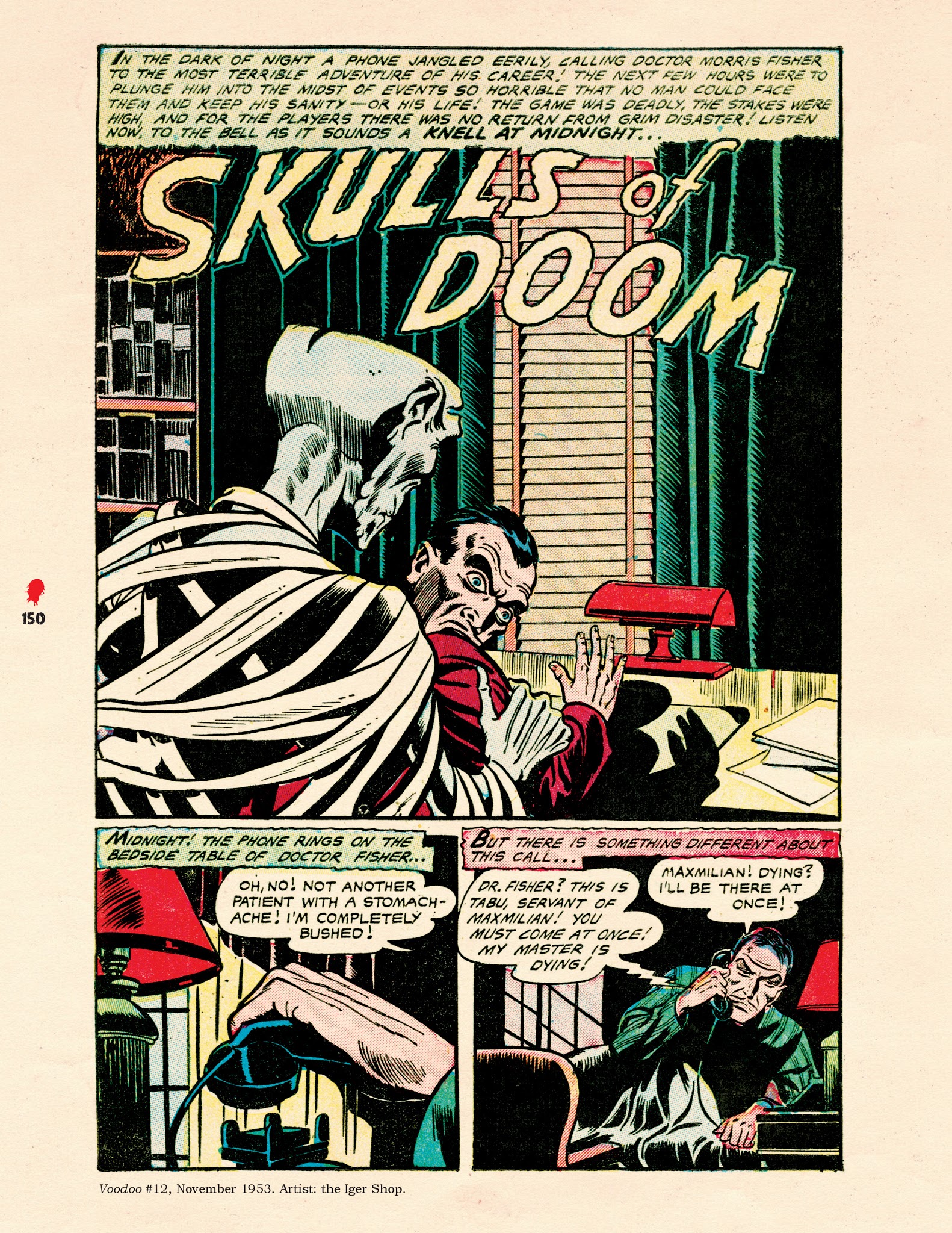 Read online Chilling Archives of Horror Comics comic -  Issue # TPB 17 - 153