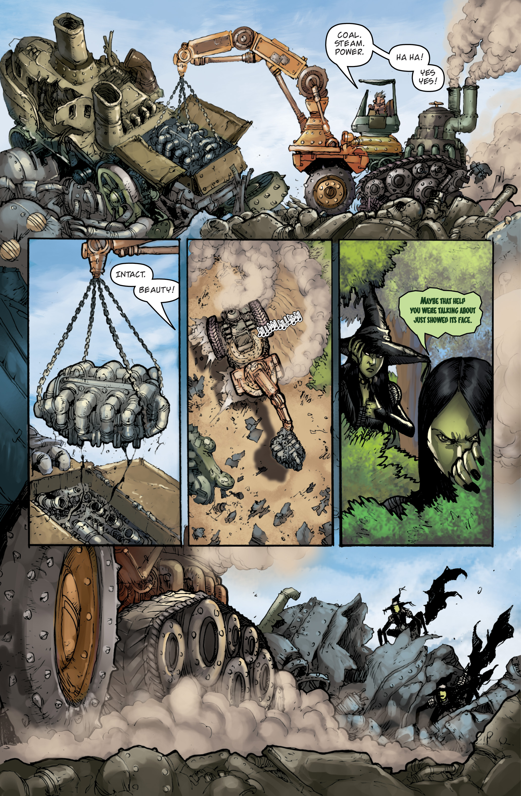 Read online The Steam Engines of Oz: The Geared Leviathan comic -  Issue #1 - 19