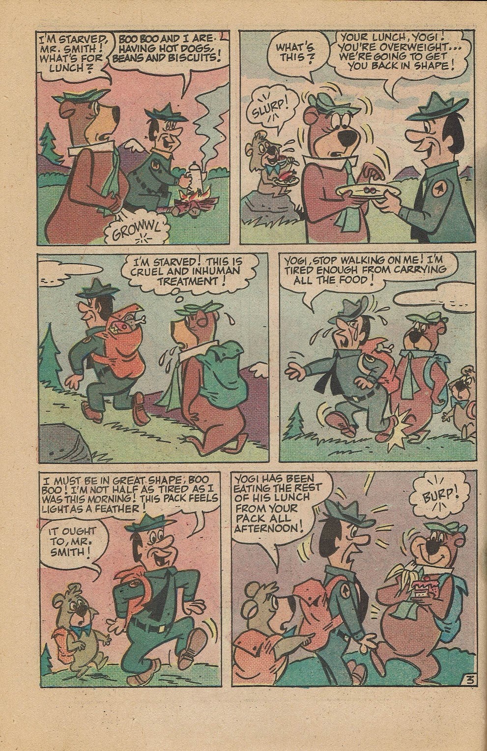 Read online Yogi Bear (1970) comic -  Issue #25 - 26