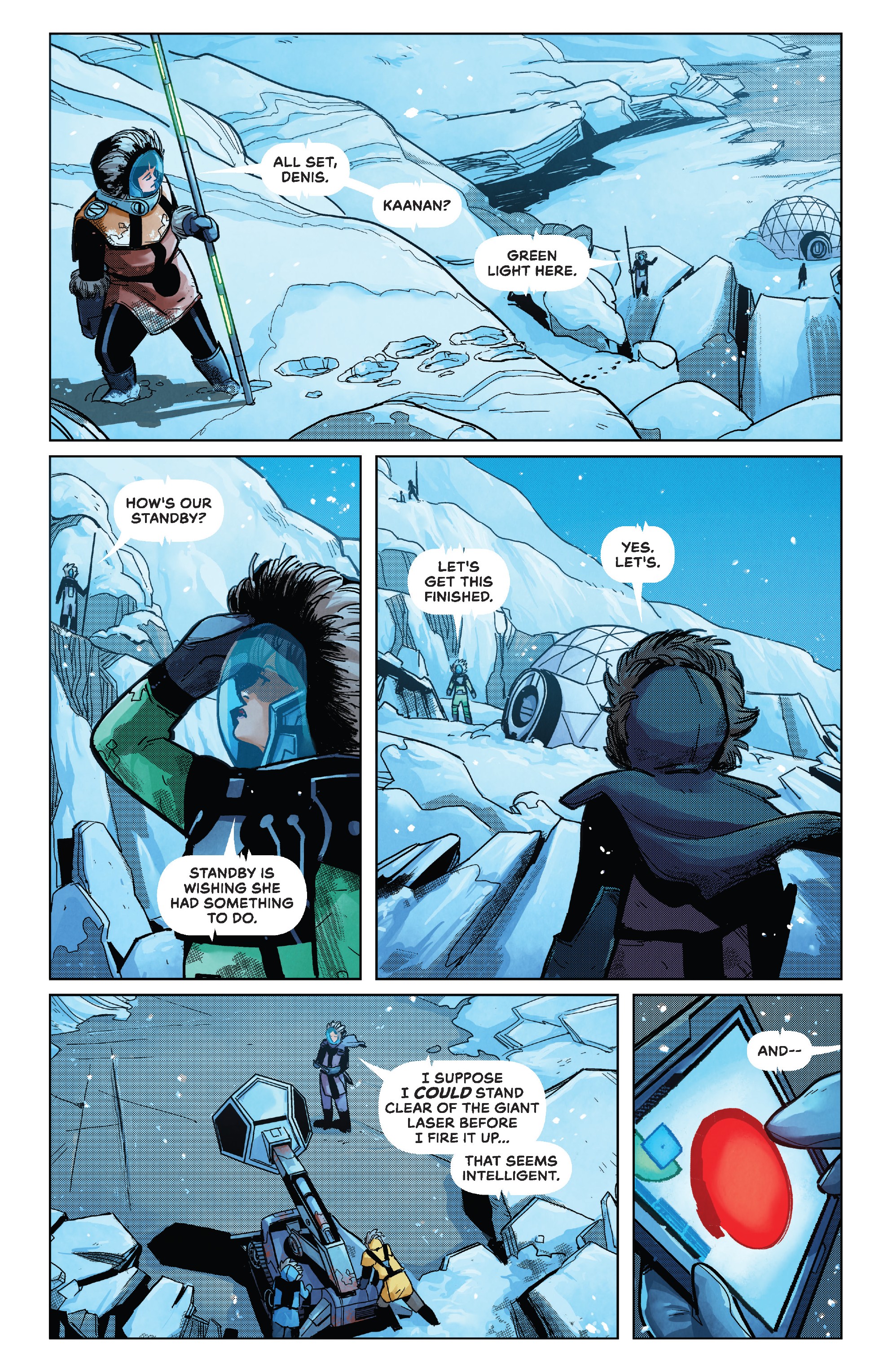 Read online Outpost Zero comic -  Issue #8 - 3