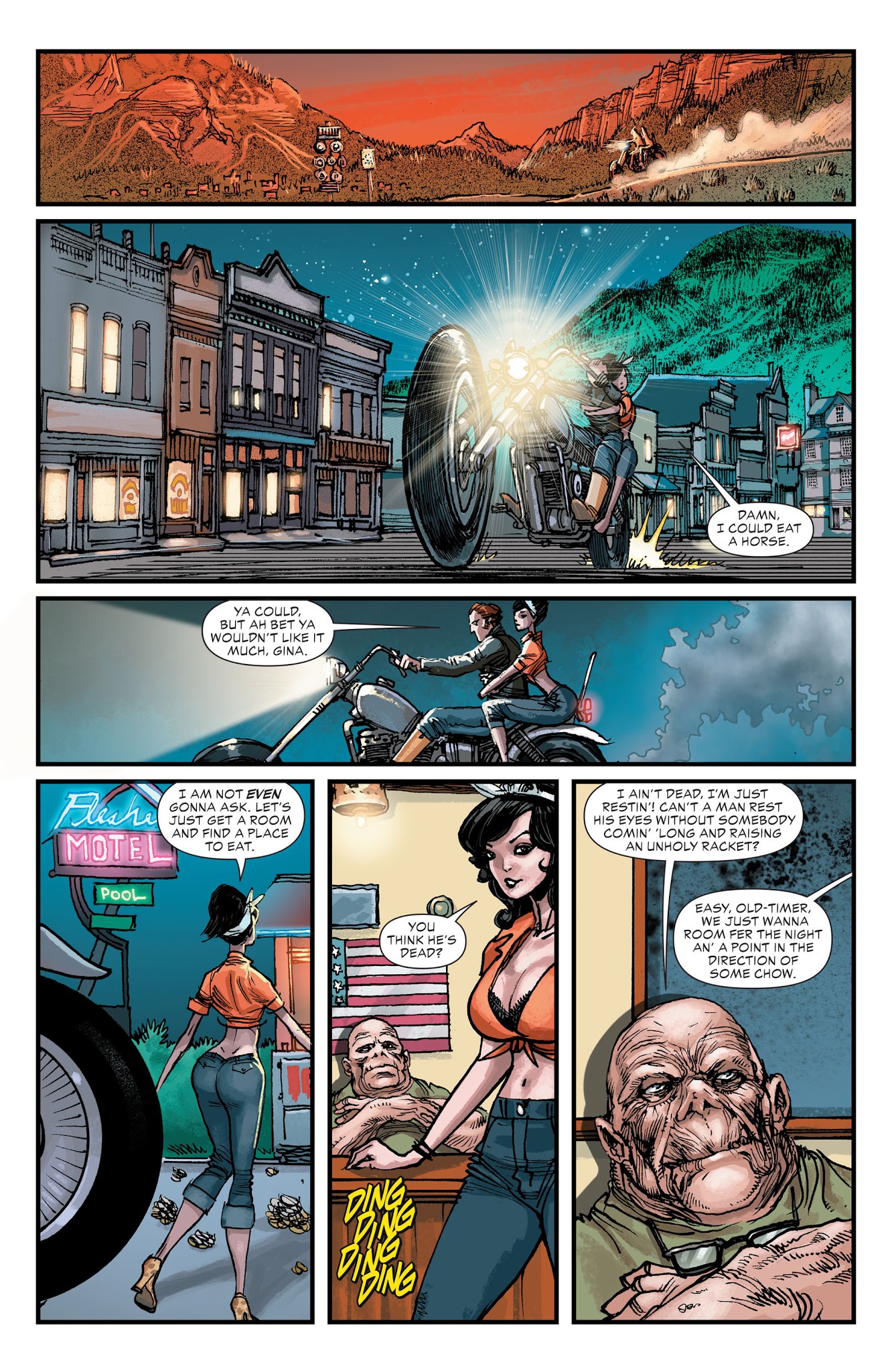 Read online All-Star Western (2011) comic -  Issue #24 - 8