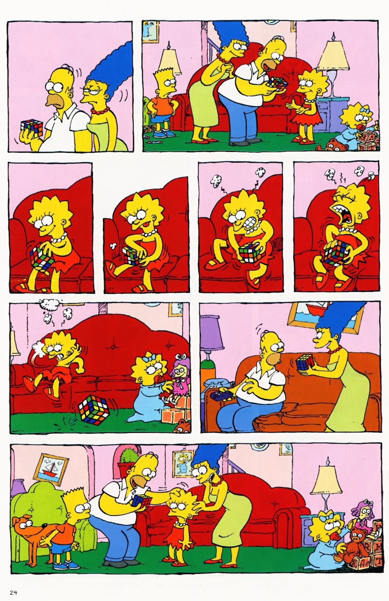 Read online Simpsons Comics Presents Bart Simpson comic -  Issue #58 - 24
