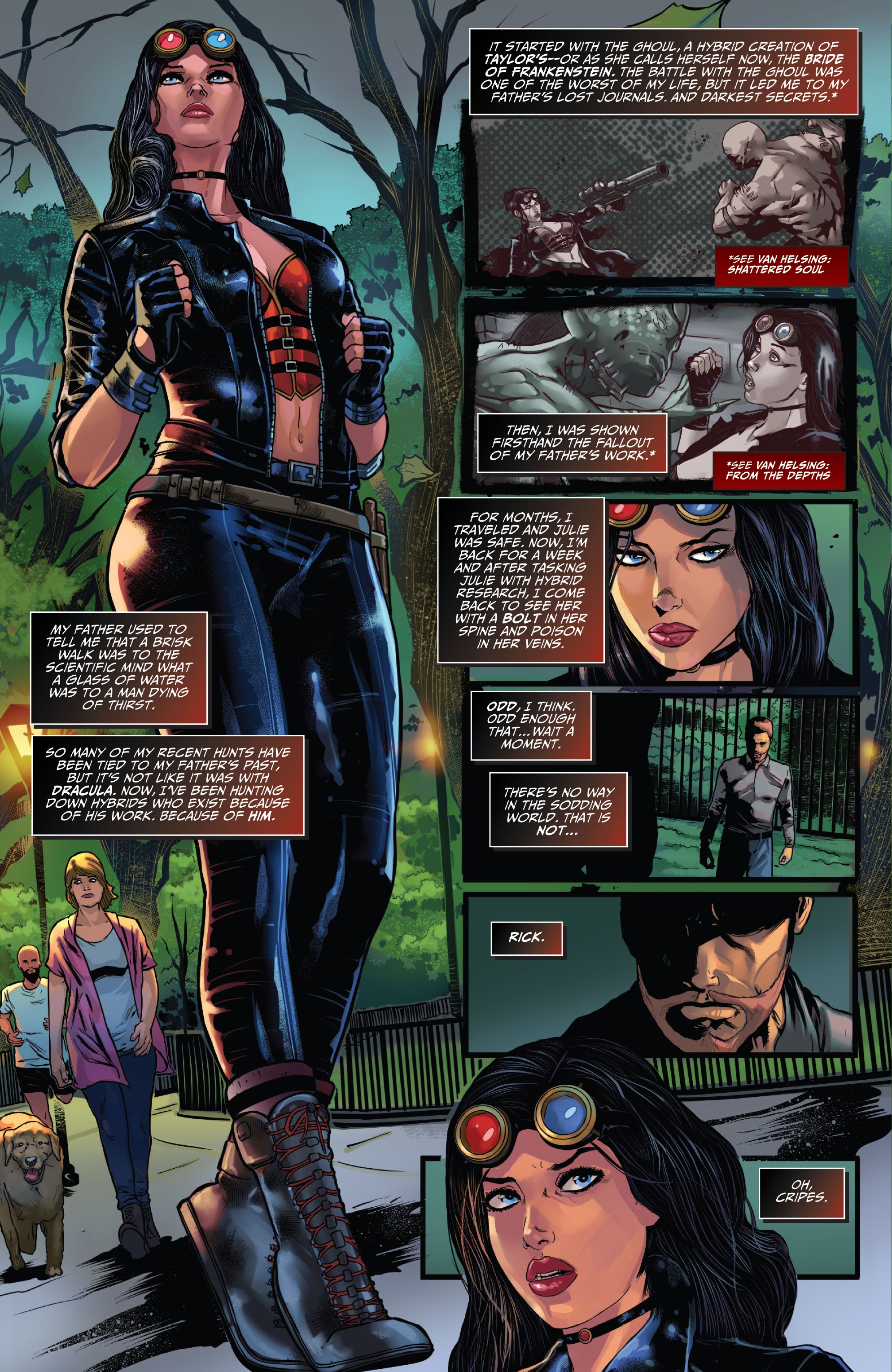 Read online Van Helsing: Flesh of My Blood comic -  Issue # Full - 18