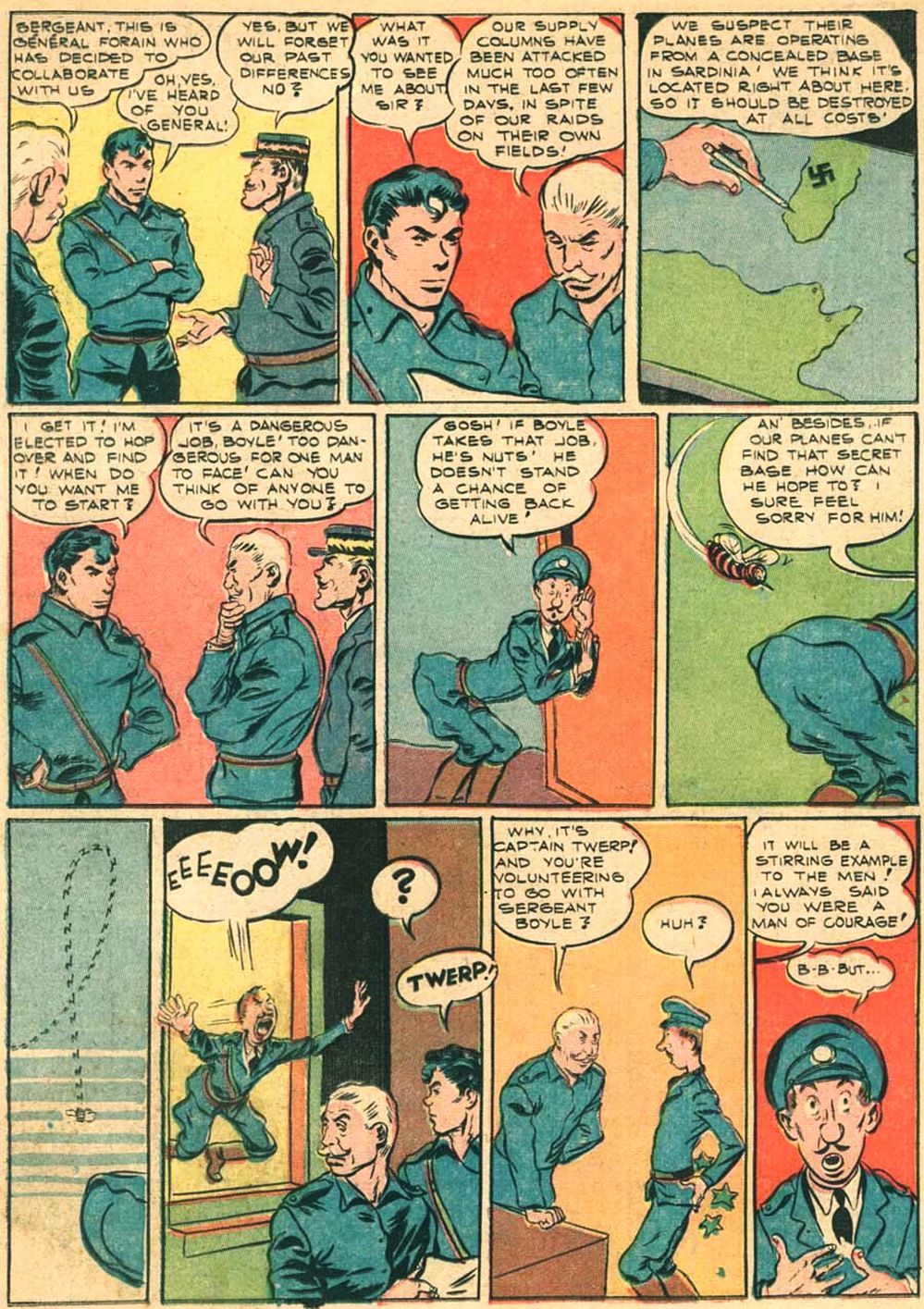 Read online Pep Comics comic -  Issue #38 - 40