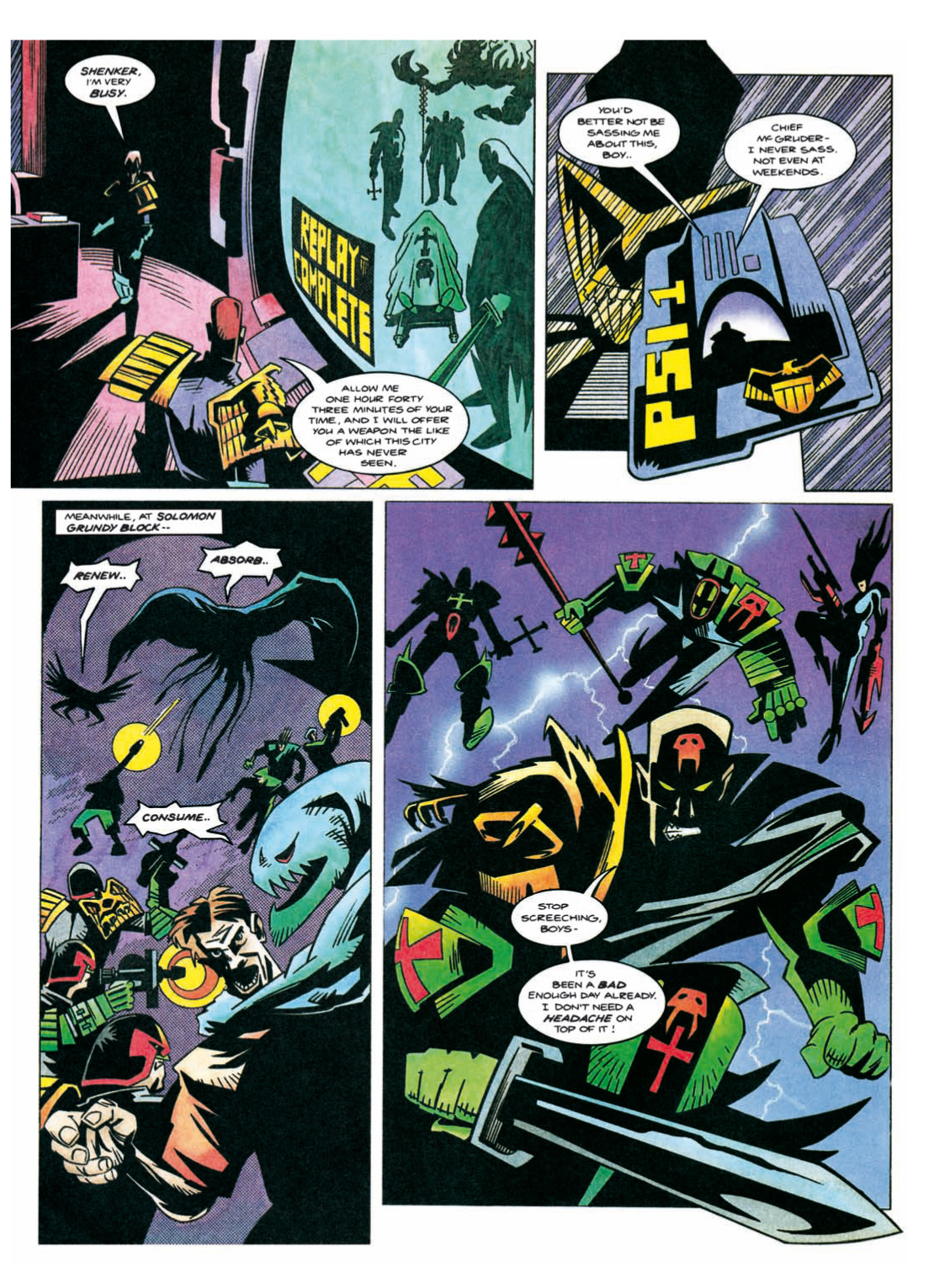 Read online Judge Dredd Megazine (Vol. 5) comic -  Issue #349 - 115