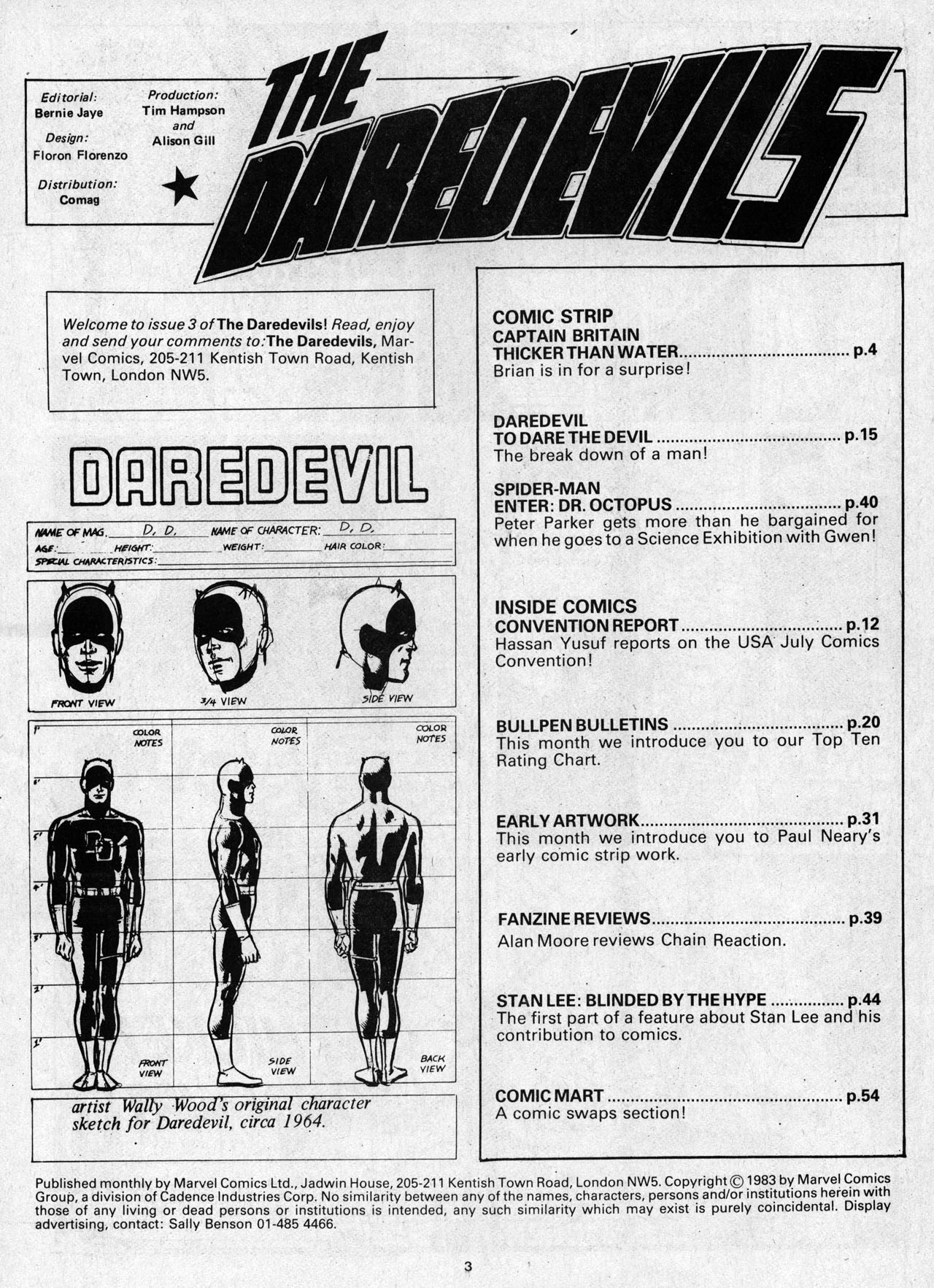 The Daredevils Issue #3 #3 - English 3