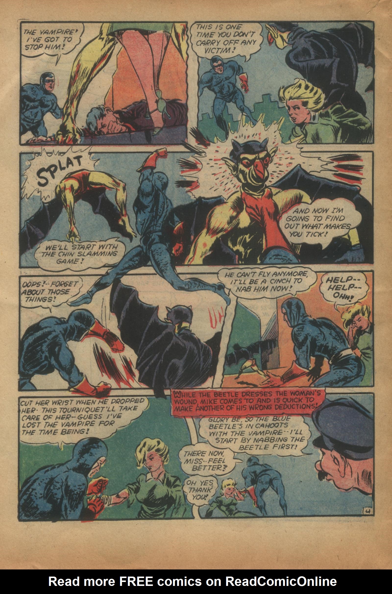 Read online The Blue Beetle comic -  Issue #15 - 56