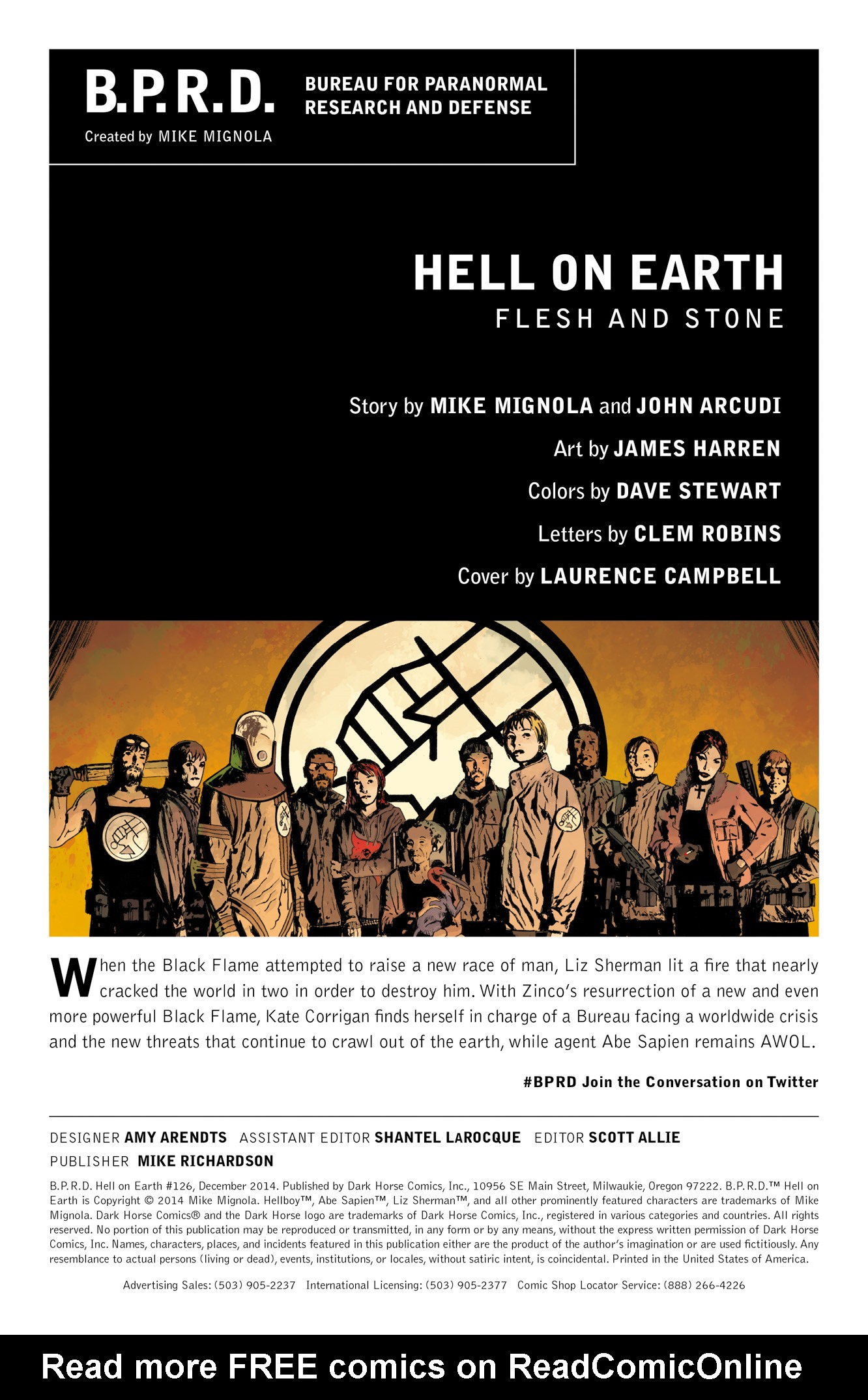 Read online B.P.R.D. Hell on Earth comic -  Issue #126 - 2