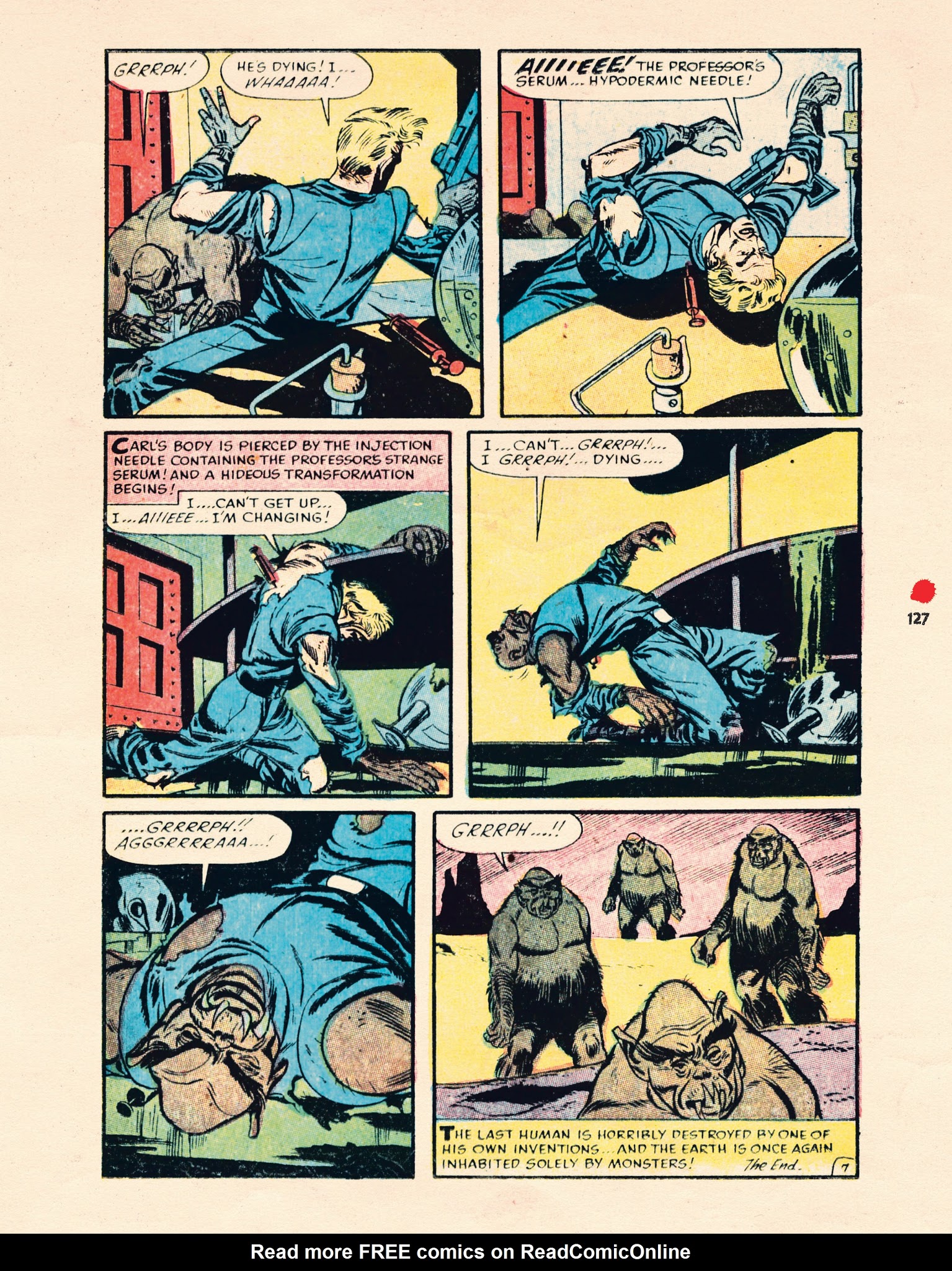 Read online Chilling Archives of Horror Comics comic -  Issue # TPB 10 - 128